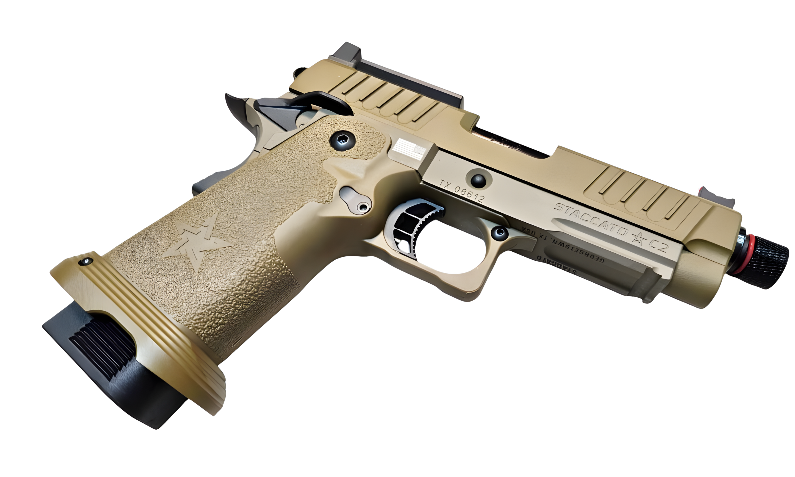 ARMY Staccato C2 GBB Pistol with RMR cut (DE) (Steel Parts) ARM-GBB-R612-5-C2-DE - Image 4