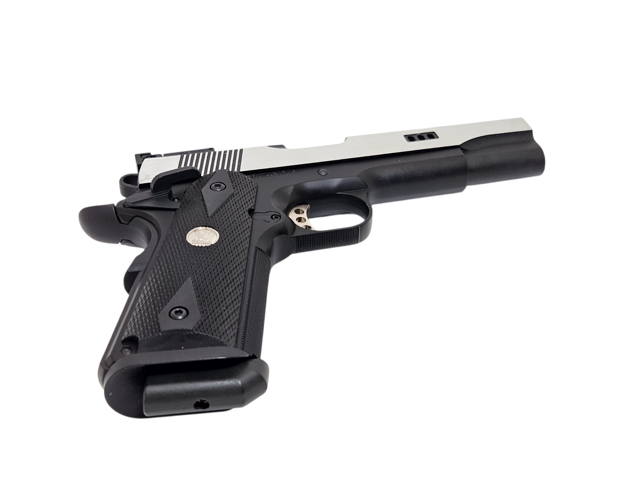 Army MEU style M1911A1 GBB Pistol (2-Tone) ARM-GBB-R30-1-2T - Image 5