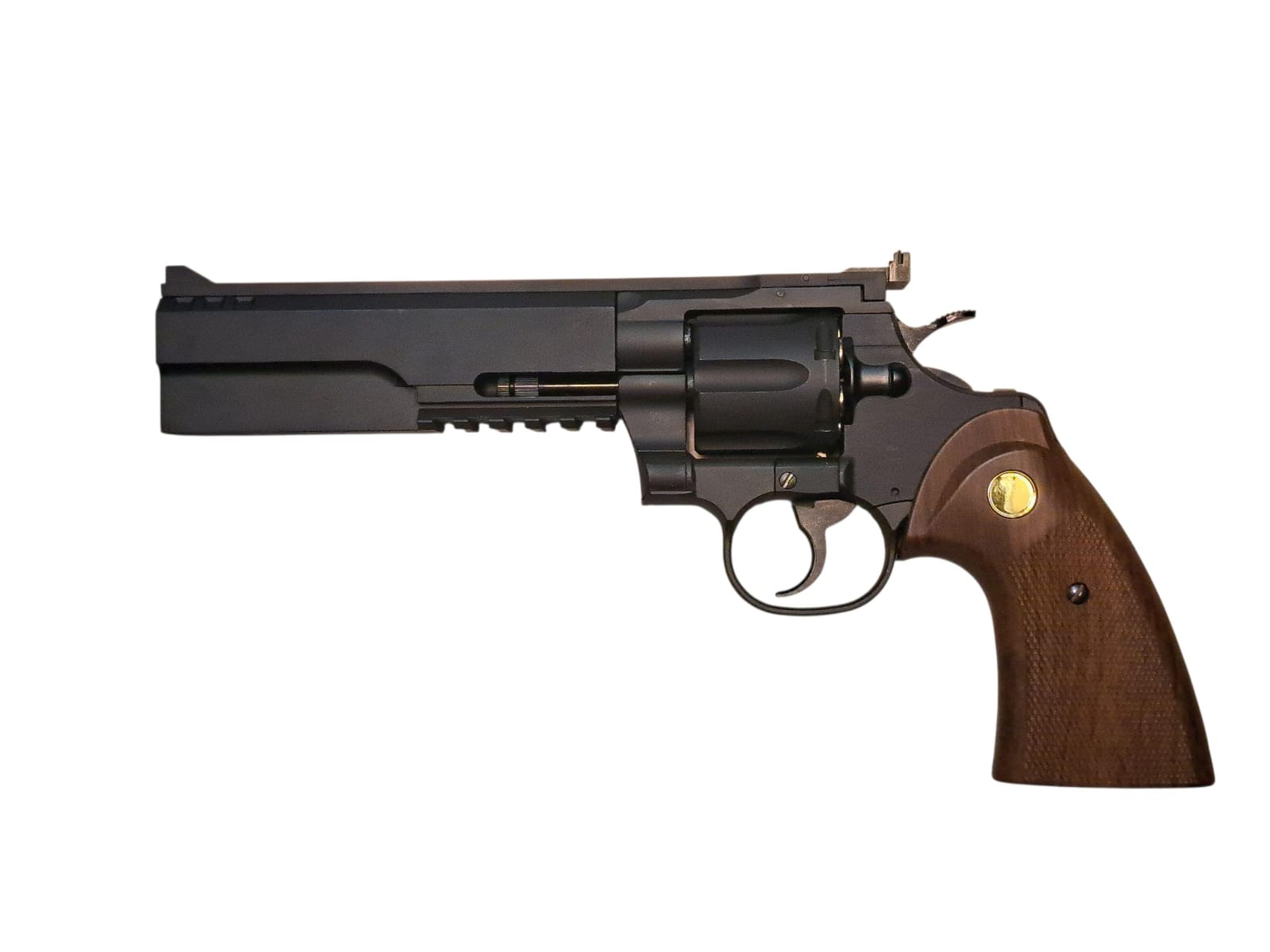 King Arms Python 357 Evil V2 Gas Revolver BK (No Marking)