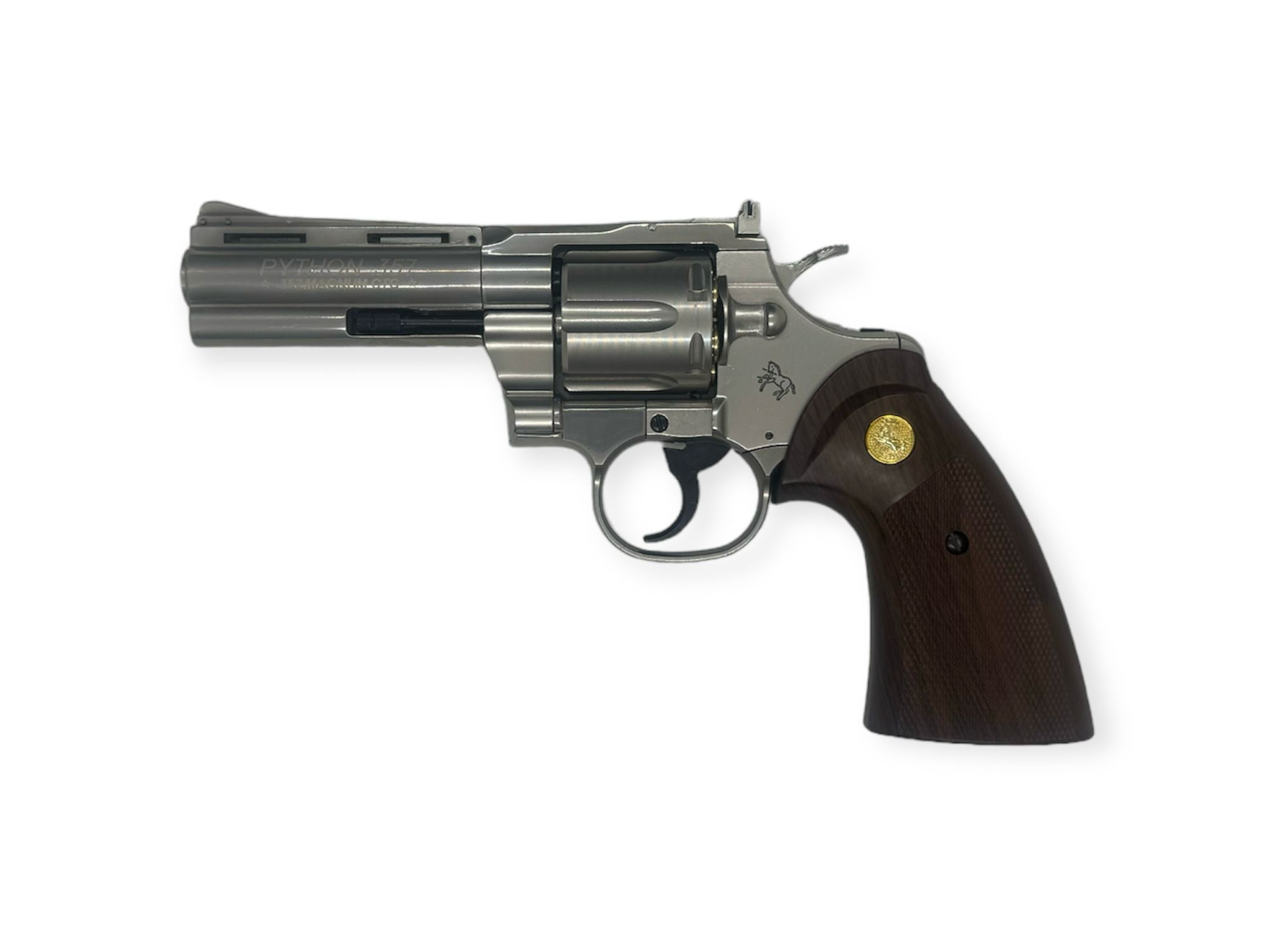 King Arms COLT Python .357 4  Magnum Gas Revolver SV V2