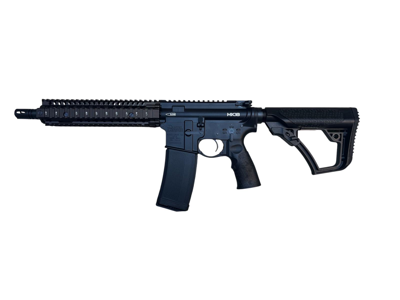 DOUBLE EAGLE DANIEL DEFENSE MK18 MWS GBB RIFLE (BK,FDE)