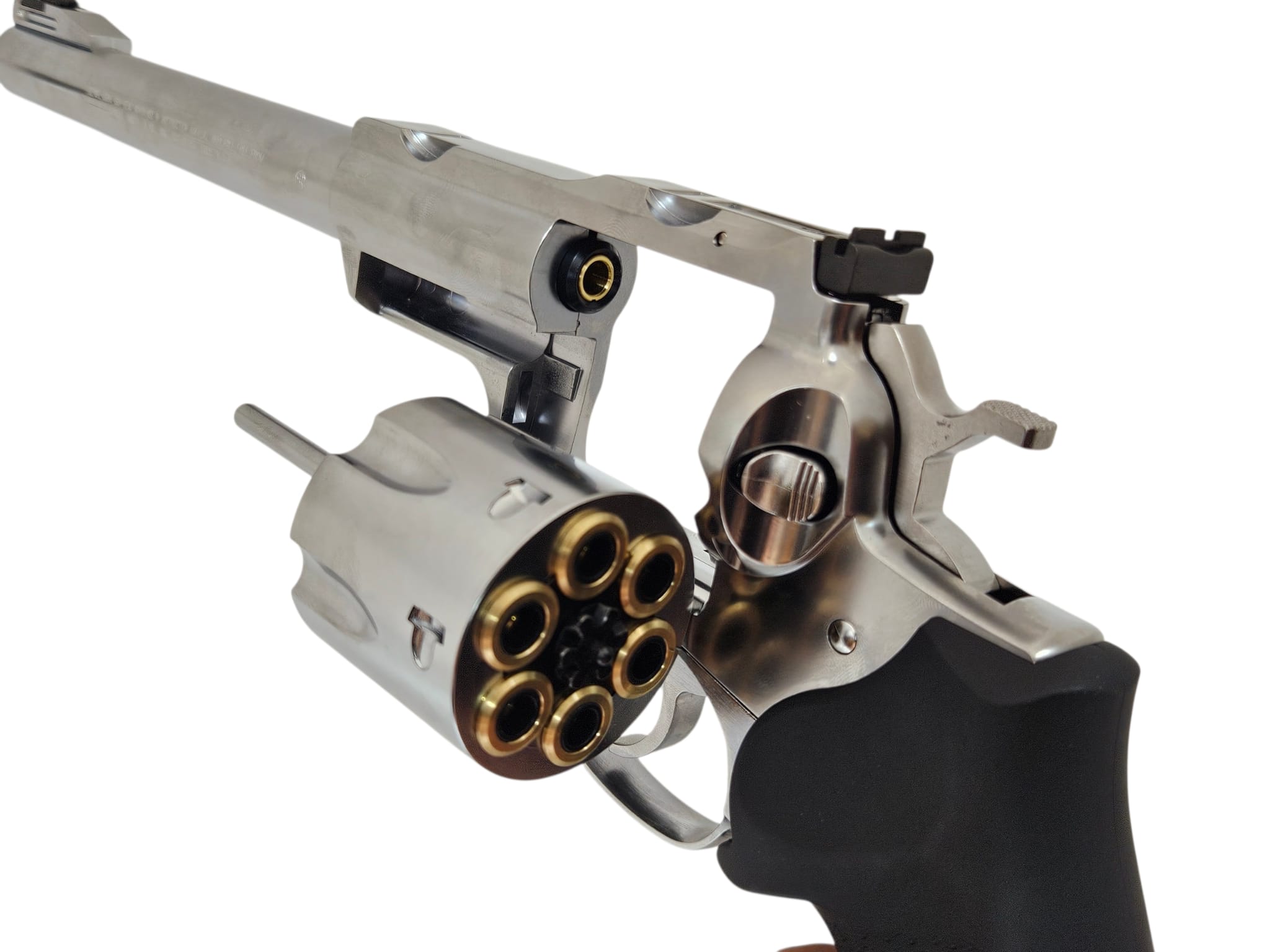 Marushin Super Redhawk 9.5inch 44 Magnum Gas Revolver - Silver - Image 8
