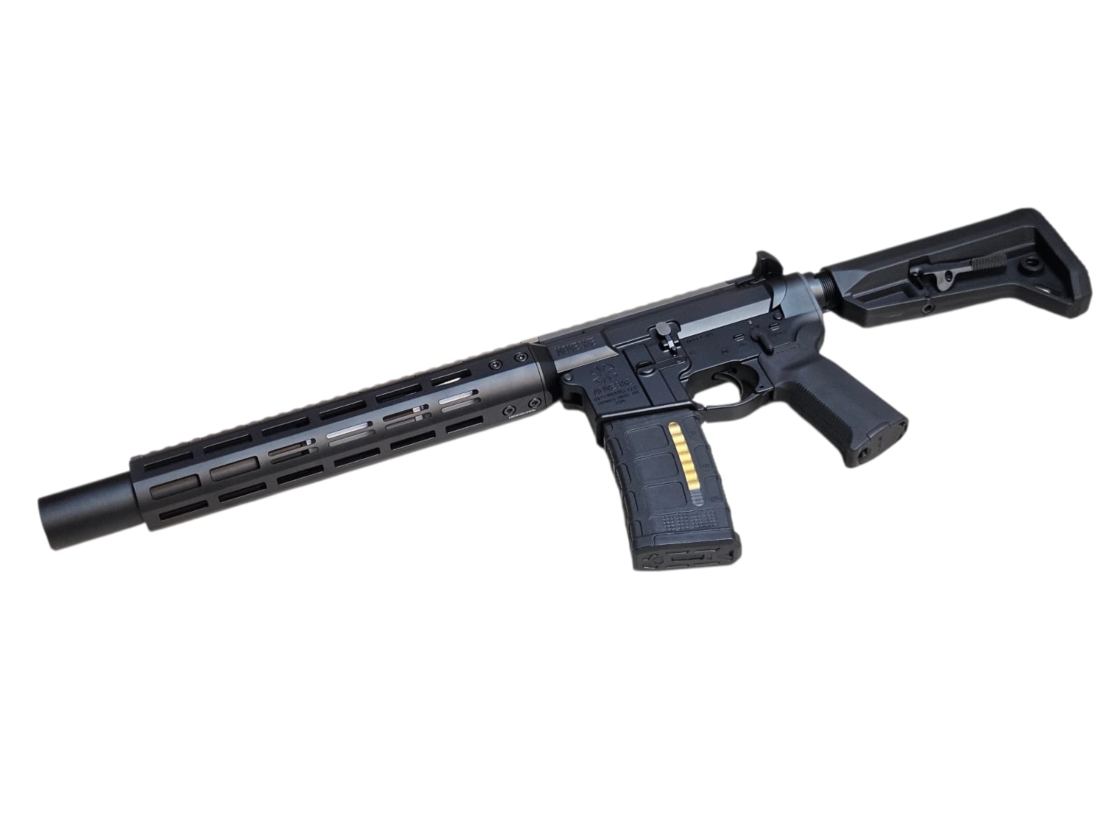 Double Eagle EMG Noveske N4 NSR-SD MWS GBB Rifle w/ Eshooter Flare Mono Tracer BK - Image 3