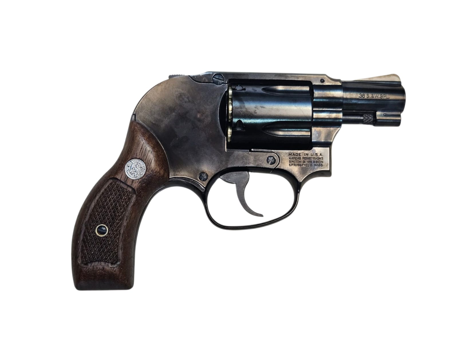 Marushin S&W M49 Gas Revolver (W Deep Black Wood Grip) - Image 7