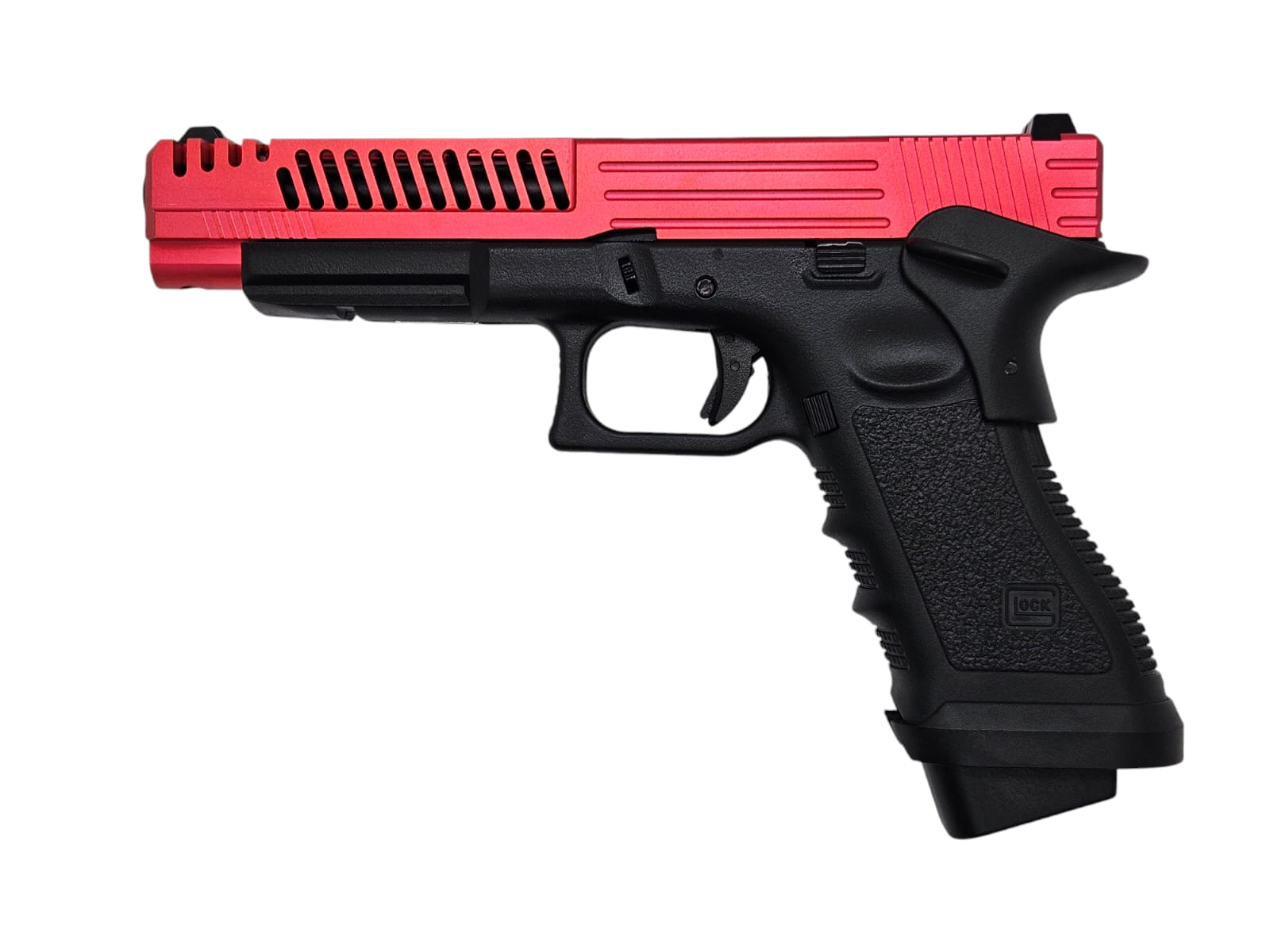 ARMY G34 Gen.3 (R34-D) GBB Pistol (Red Slide, Black Frame)