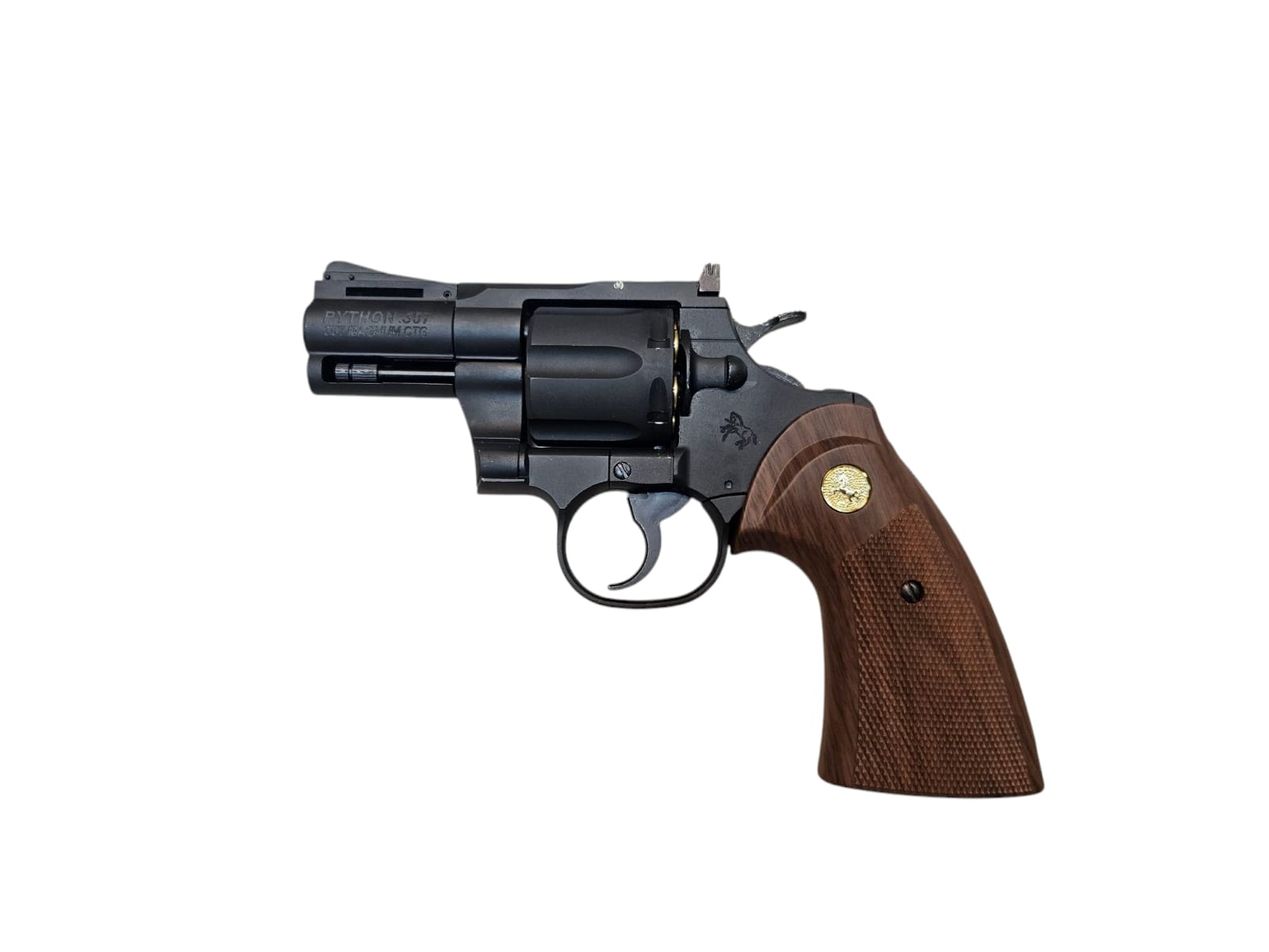 King Arms Python .357 2.5  Colt Magnum Gas Revolver Bk
