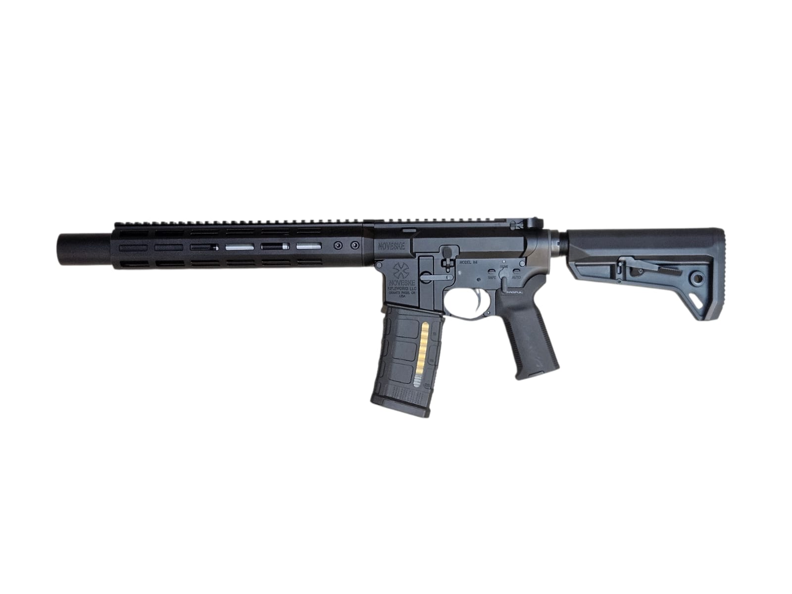 Double Eagle EMG Noveske N4 NSR-SD MWS GBB Rifle w/ Eshooter Flare Mono Tracer BK - Image 9