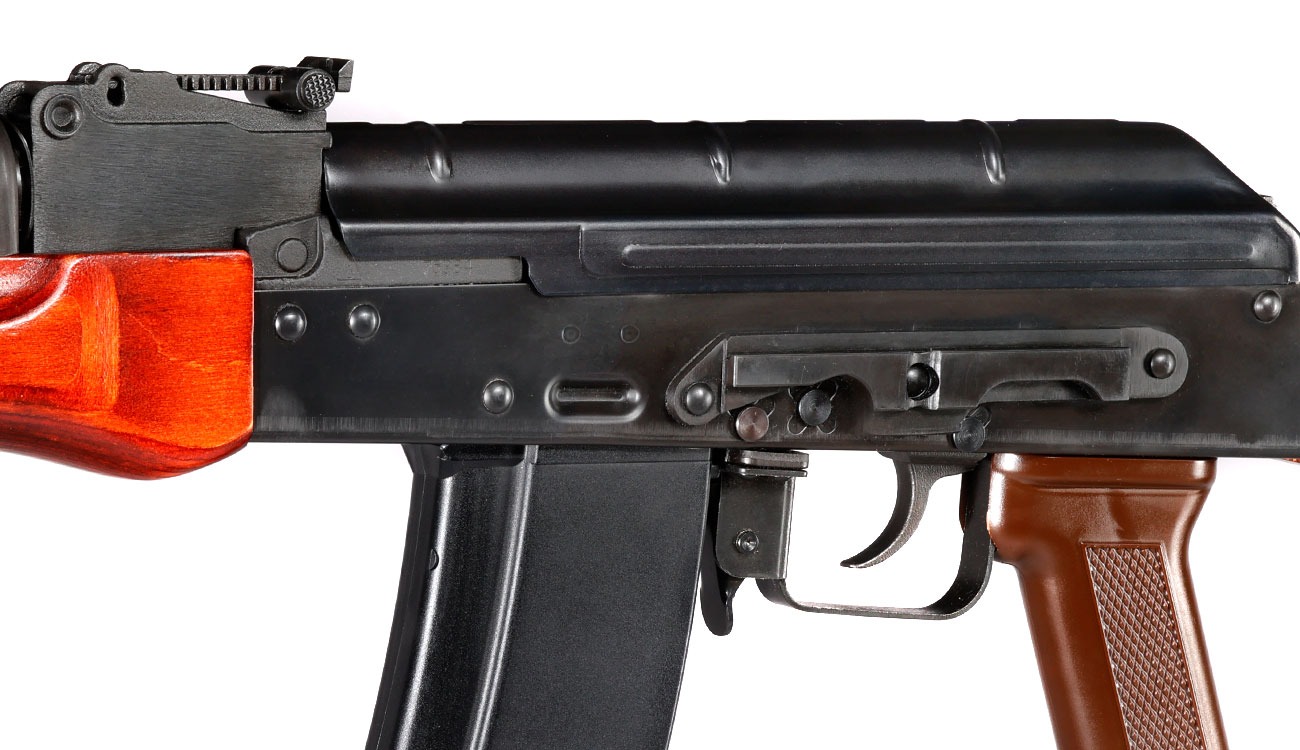 GHK AK74 GBB V2 Gas Blowback Rifle with Reel Wood (GK74) - Image 4