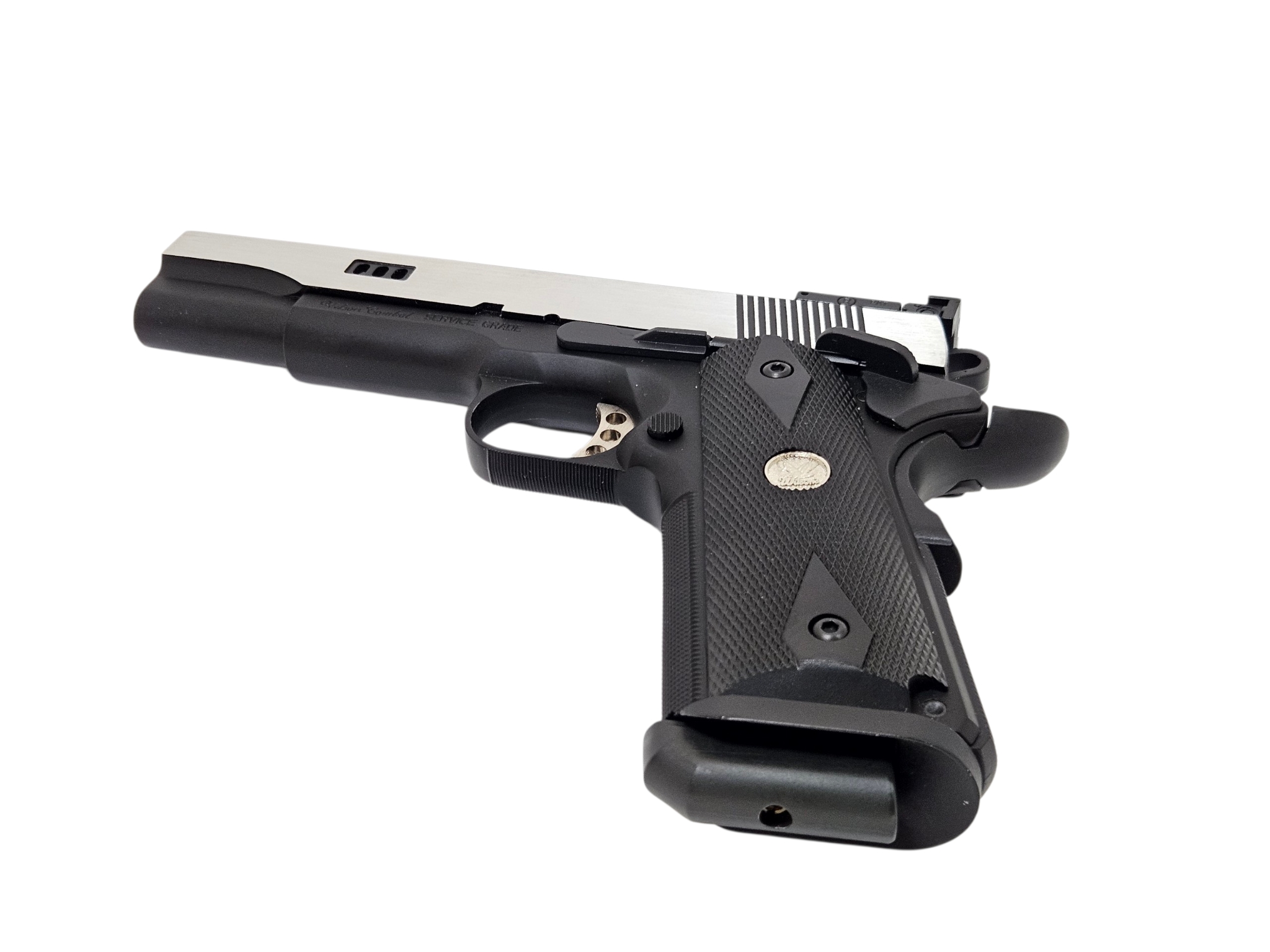 Army MEU style M1911A1 GBB Pistol (2-Tone) ARM-GBB-R30-1-2T - Image 4