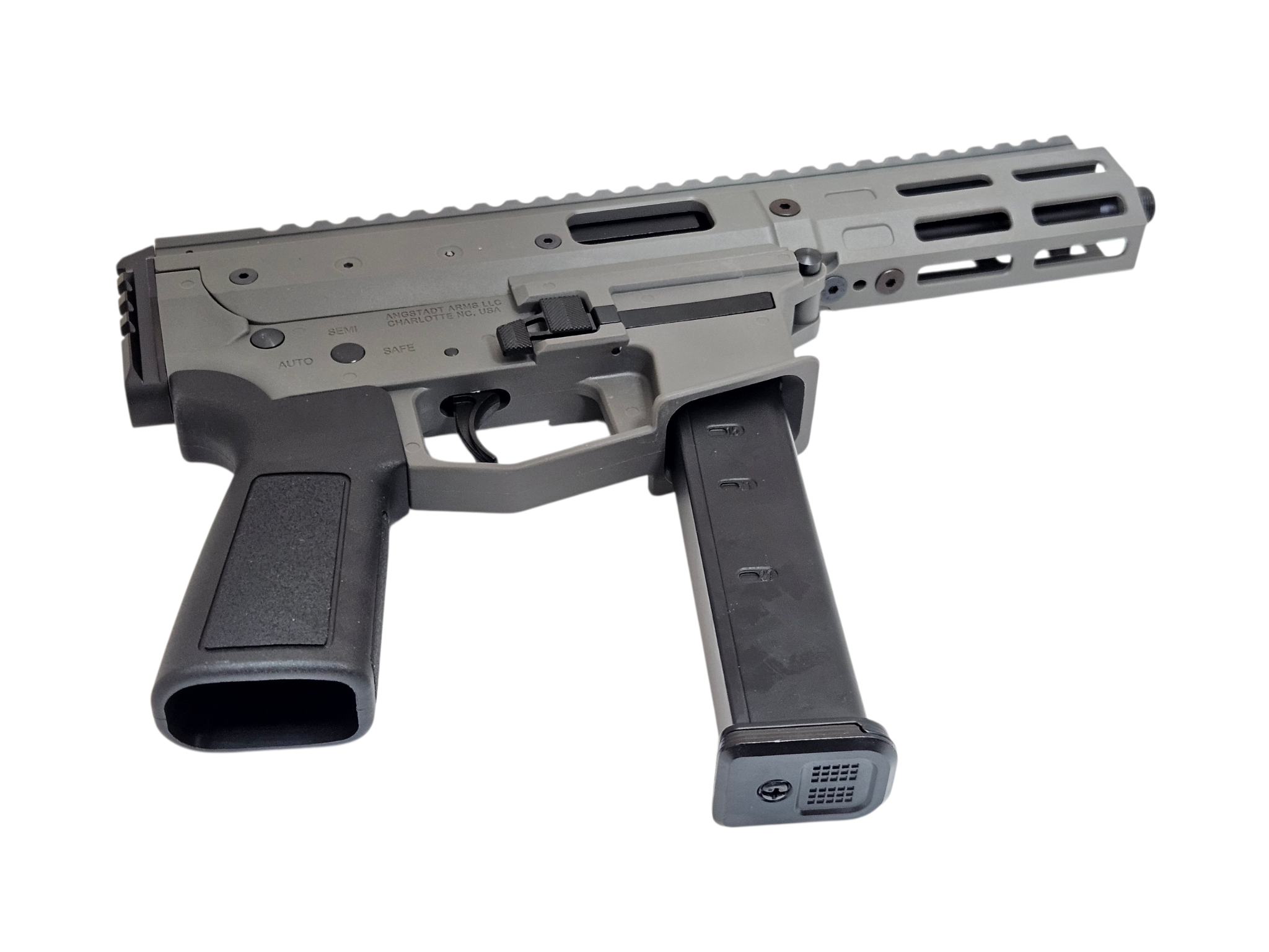 EMG Angstadt Arms MDP-9 Airsoft GBB Pistol Caliber Carbine (Grey) - Image 4
