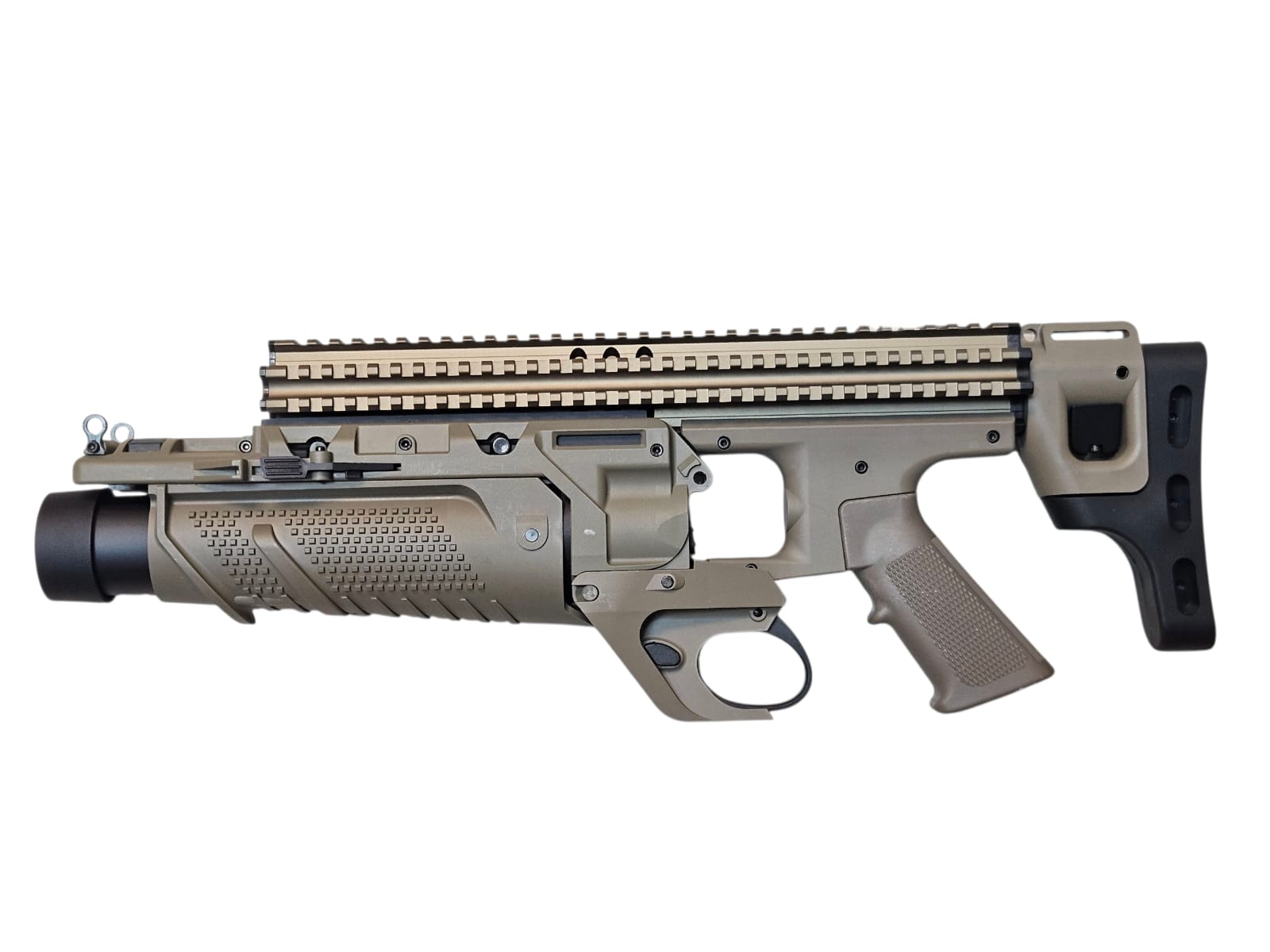 Seal Airsoft FN Style MK 13 EGLM Grenade Launcher For SCAR Airsoft TAN