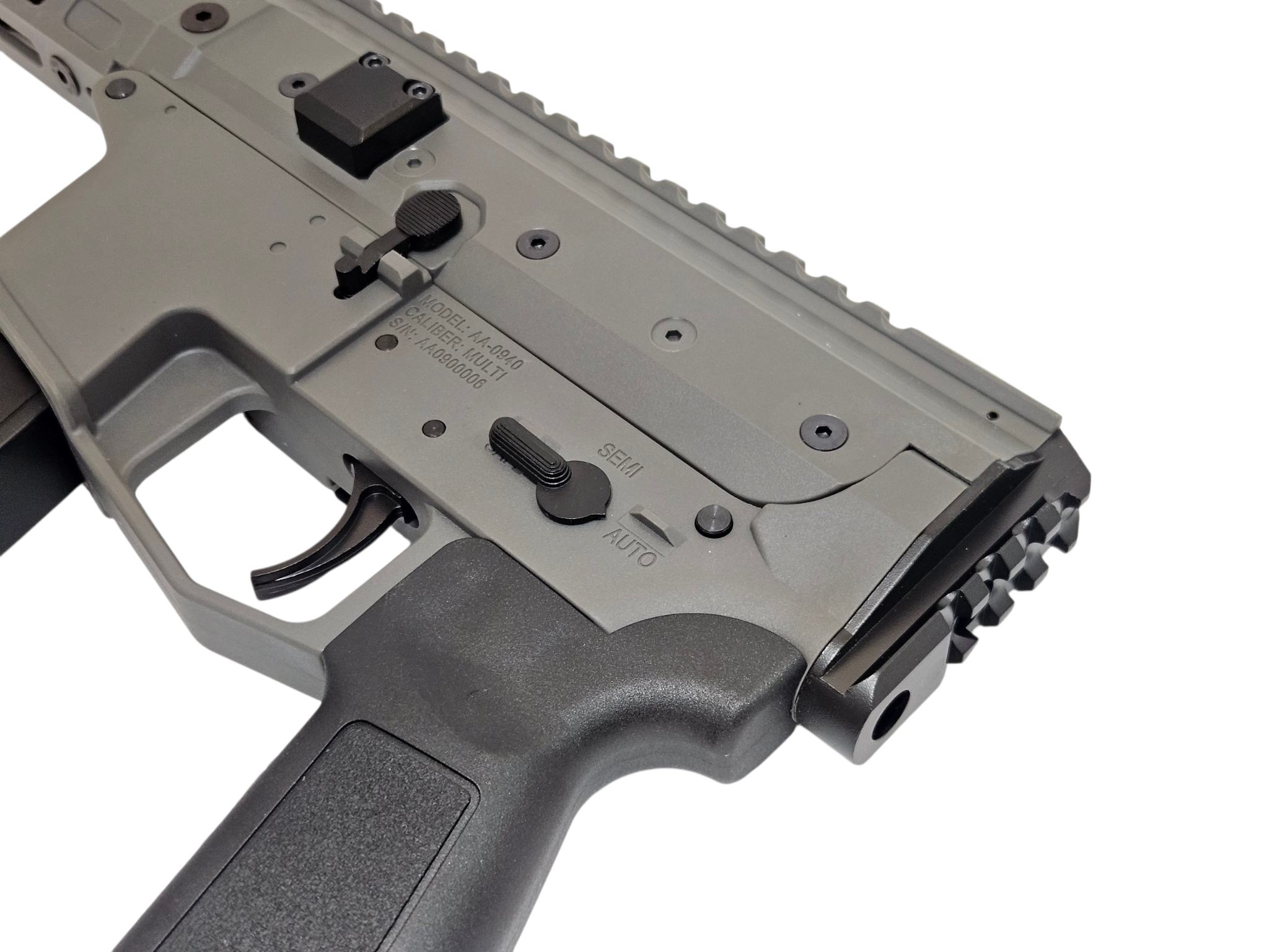 EMG Angstadt Arms MDP-9 Airsoft GBB Pistol Caliber Carbine (Grey) - Image 8