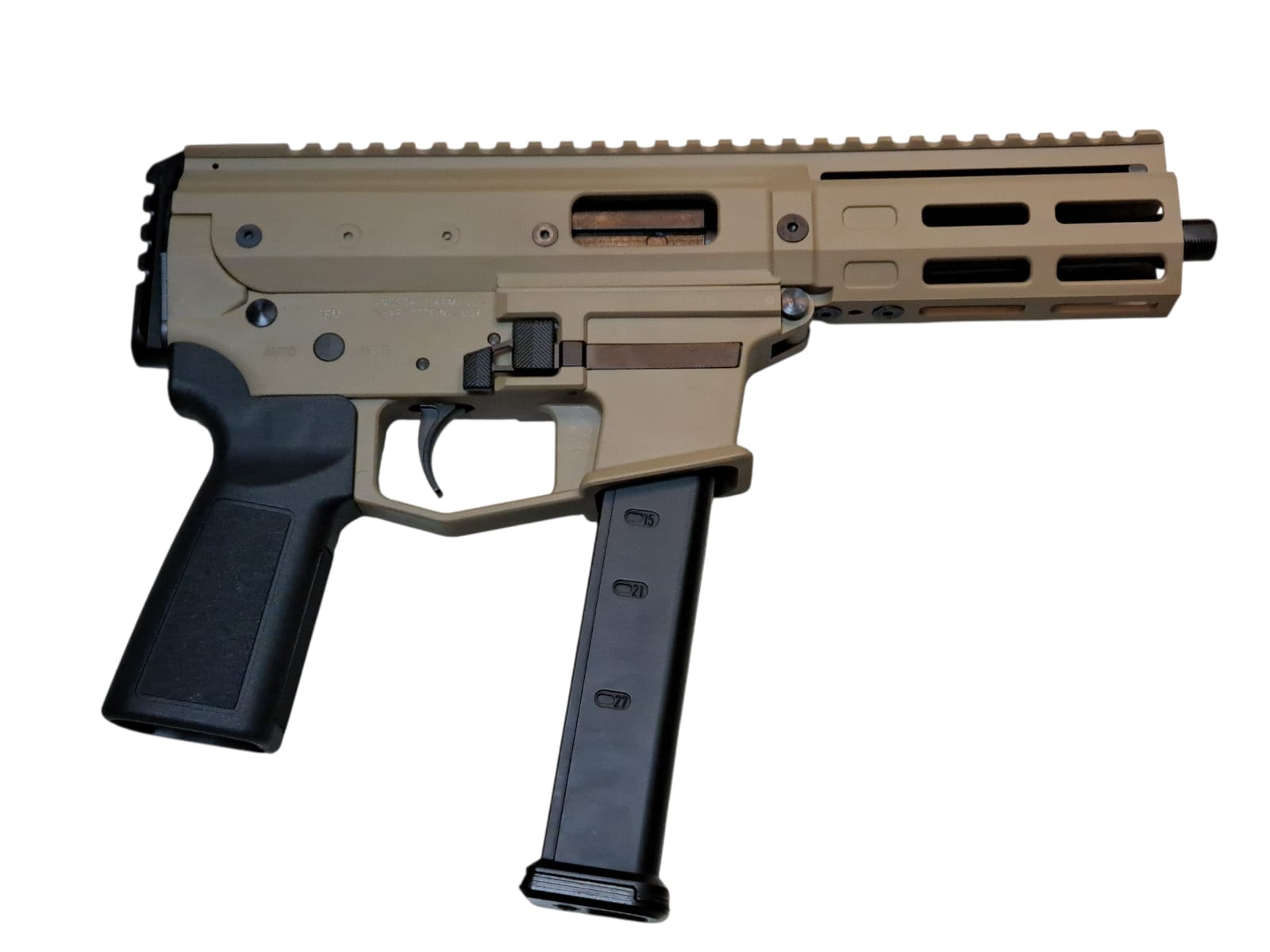 EMG Angstadt Arms MDP-9 GBB Pistol Caliber Carbine DE - Image 2