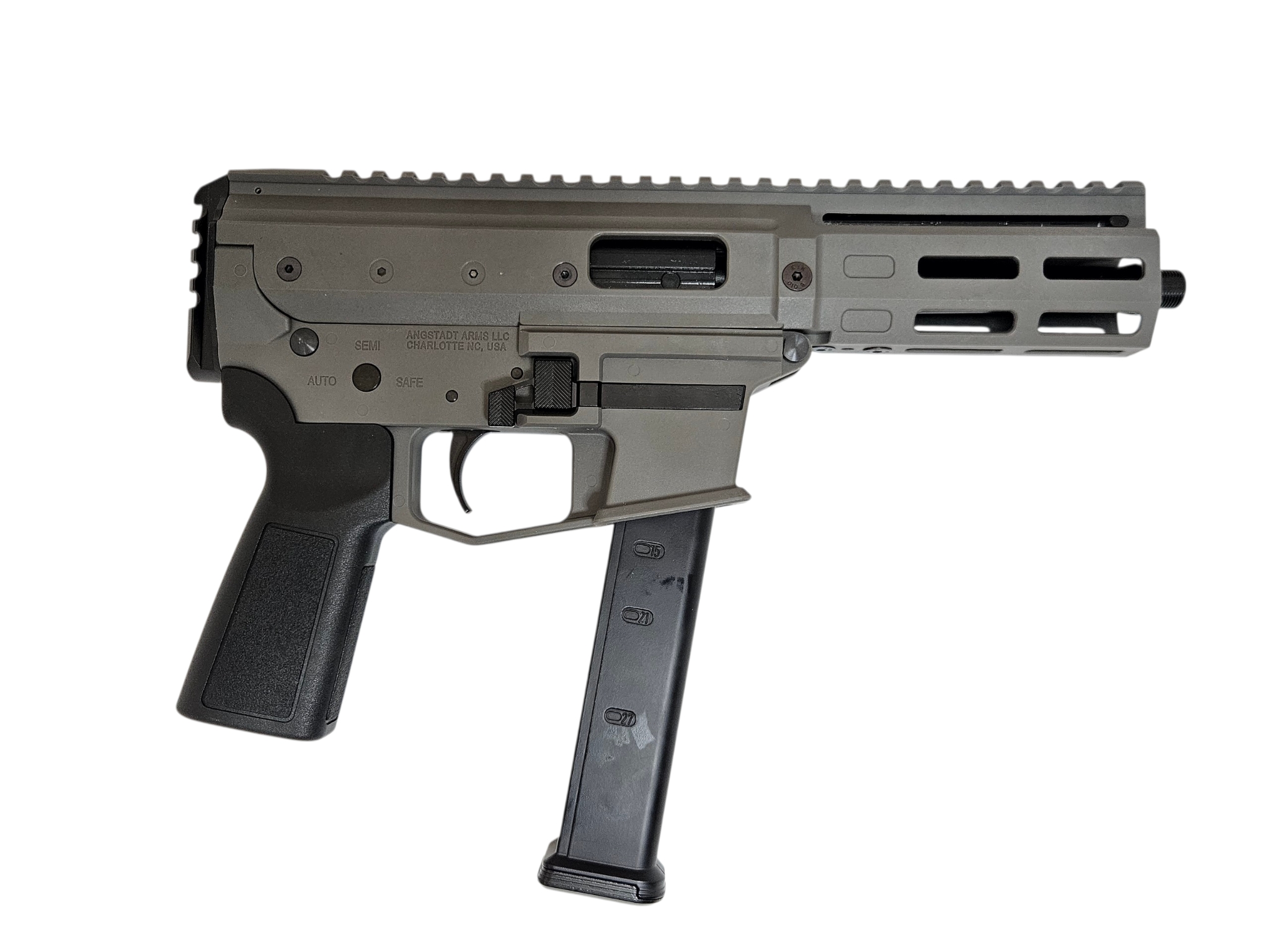 EMG Angstadt Arms MDP-9 Airsoft GBB Pistol Caliber Carbine (Grey) - Image 2