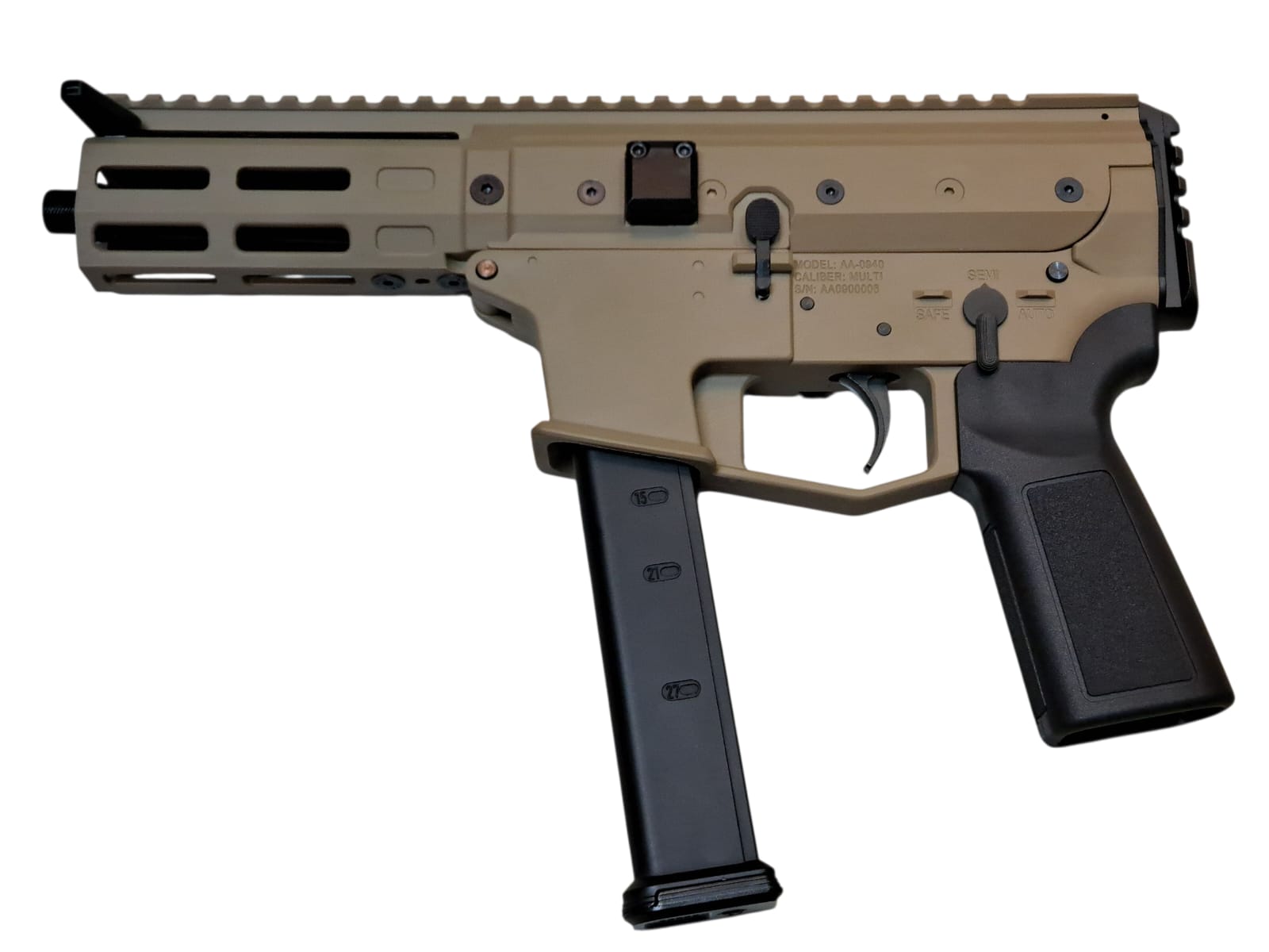 EMG Angstadt Arms MDP-9 GBB Pistol Caliber Carbine DE - Image 7