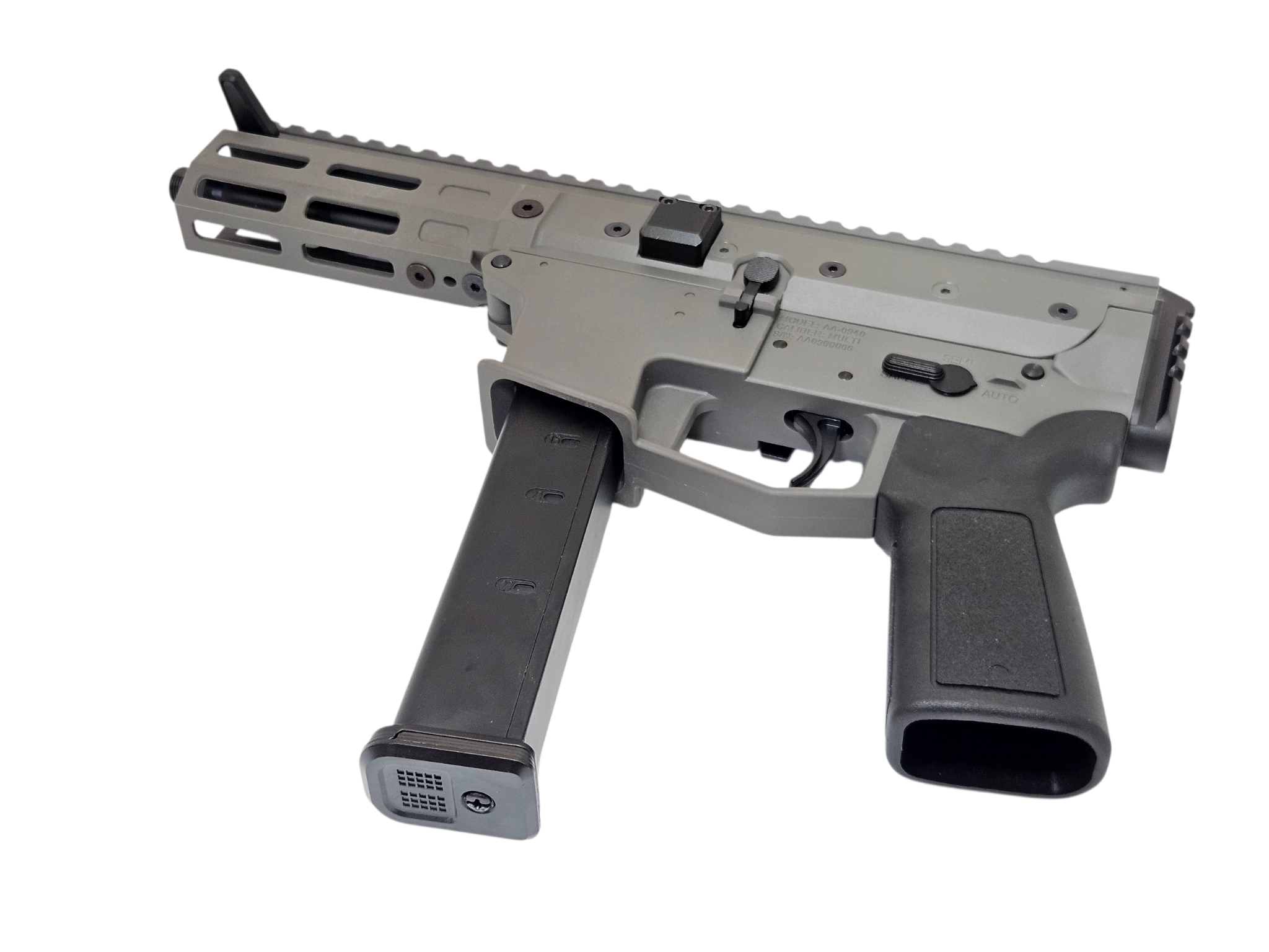 EMG Angstadt Arms MDP-9 Airsoft GBB Pistol Caliber Carbine (Grey) - Image 3
