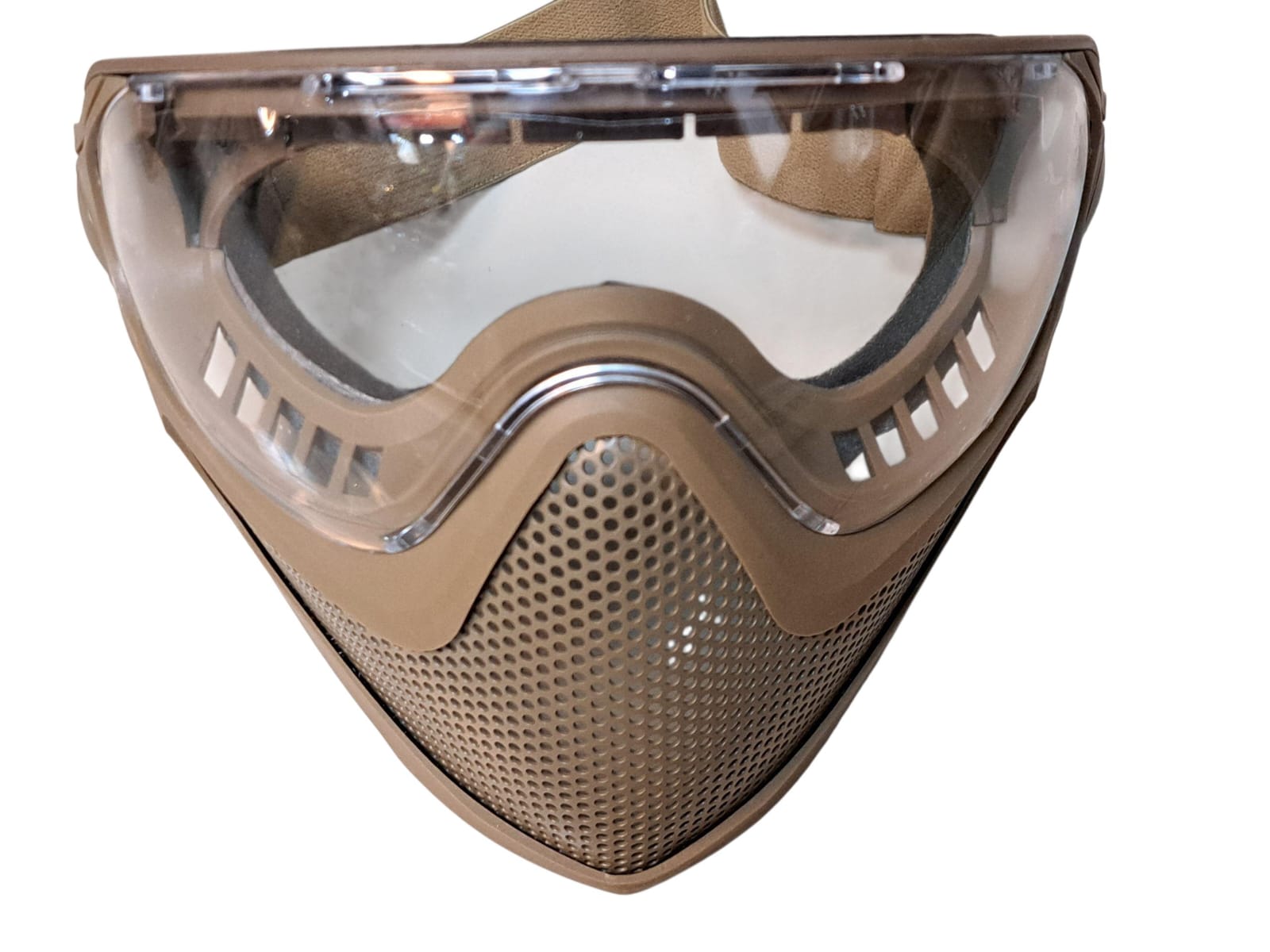 Tactical Pilot Mask For Fast Helmets TAN