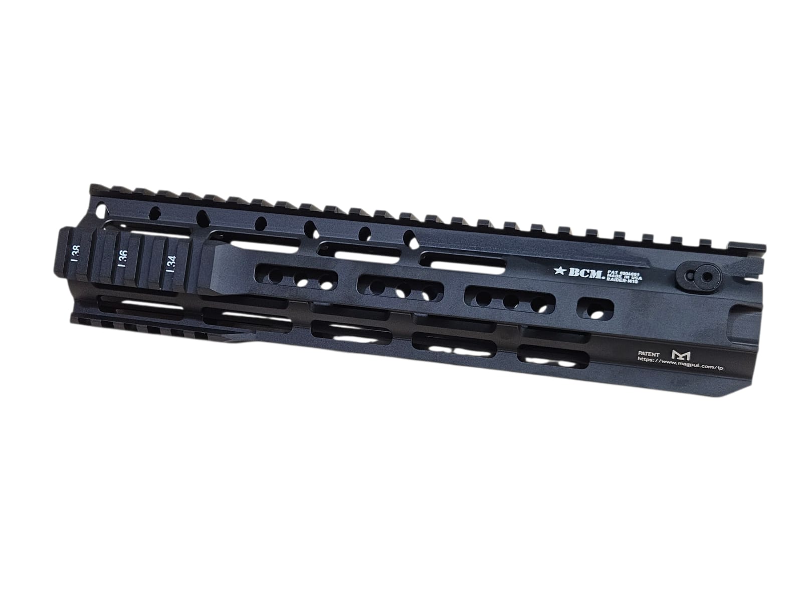 Angry Gun BC* Raider M-Lok Rail for GBB / AEG / PTW - (10 inch, Bk) - Image 5