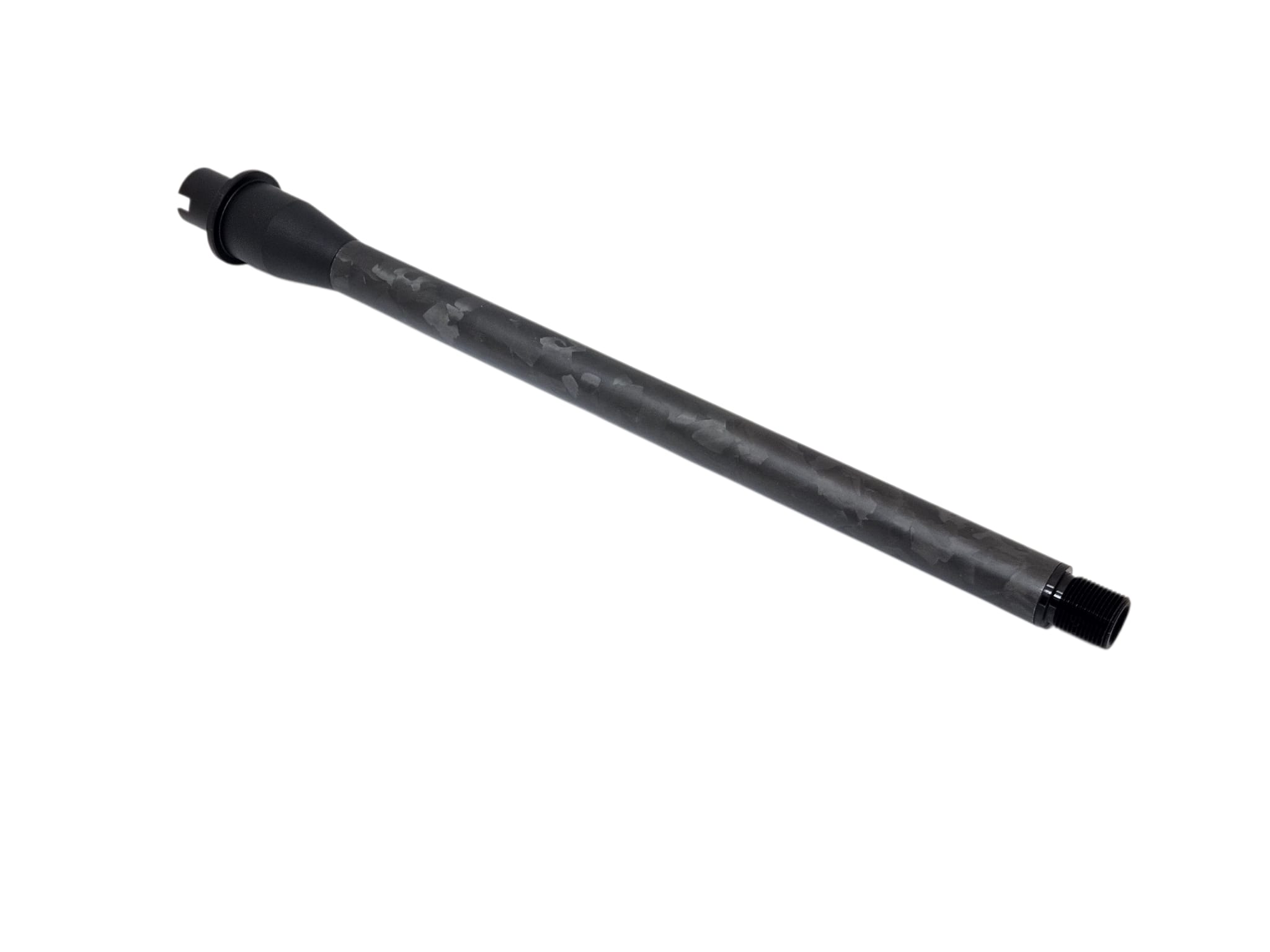 TOP HOW 11.5 Inch Real Carbon Fiber Matte Forging Texture Outer Barrel for MWS M4 GBB