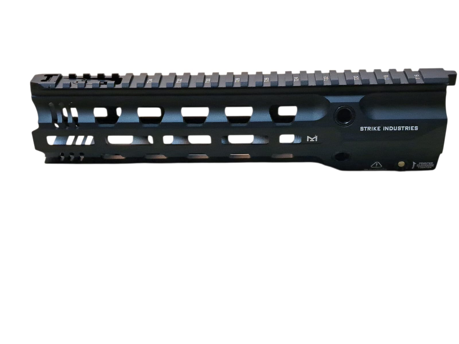 E&C GRIDLOK Rail 11" Full Duty M-Lok Handguard for 416 ( EC-MP1013-2A ) BK