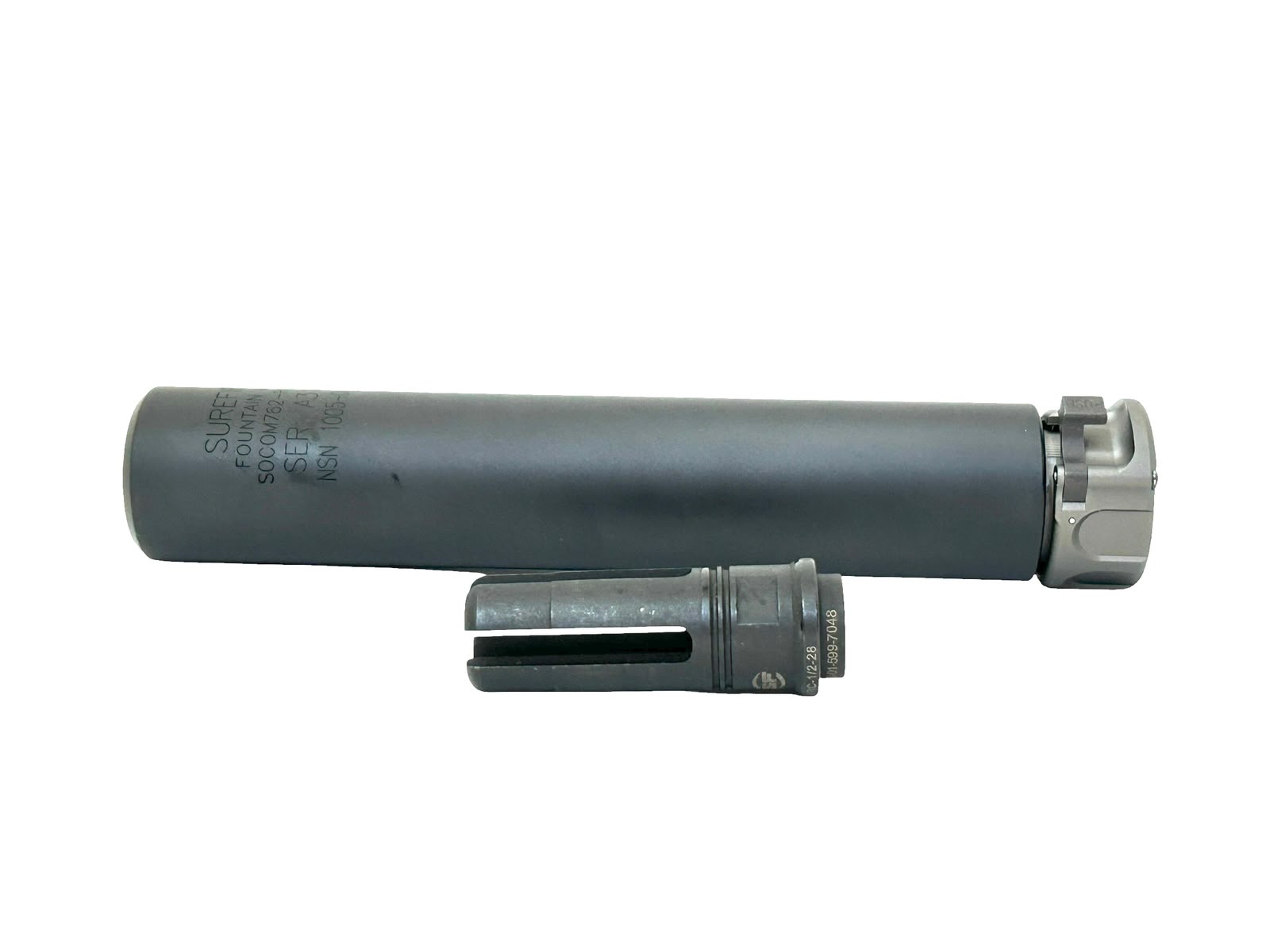 Angry Gun Socom 762 Dummy Suppressor with Flash Hider L (14mm CCW, BK) - Image 5