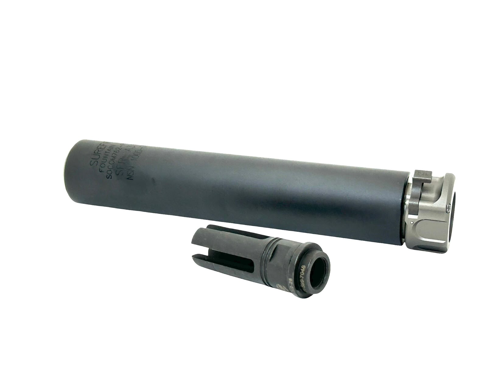 Angry Gun Socom 762 Dummy Suppressor with Flash Hider L (14mm CCW, BK) - Image 3