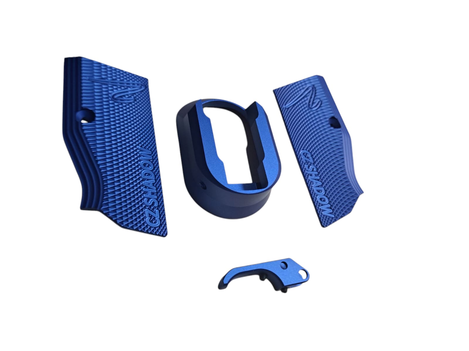 CL Project 7075 Aircraft Aluminum CNC Grip With Mag Well With Trigger Set For KJ Shadow 2 GBB BL - Image 4