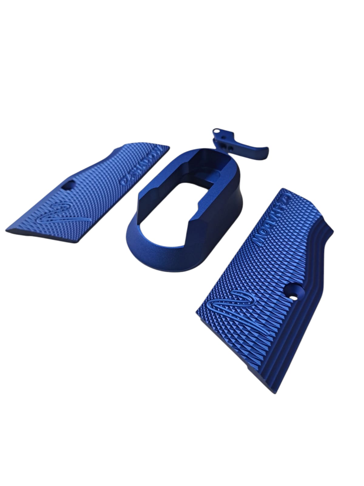 CL Project 7075 Aircraft Aluminum CNC Grip With Mag Well With Trigger Set For KJ Shadow 2 GBB BL - Image 2
