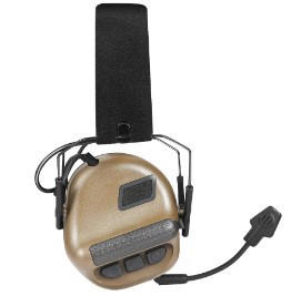 ARM NEXT F10 Tactical Sound Pickup Anti Noise Headset TAN - Image 2