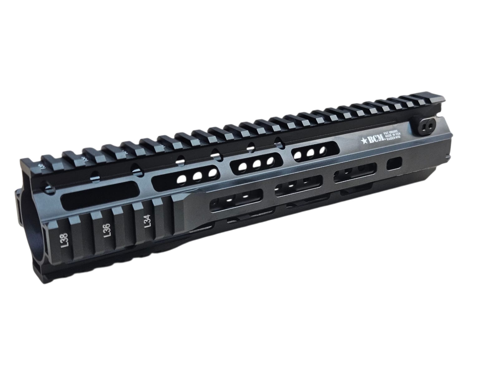 Angry Gun BC* Raider M-Lok Rail for GBB / AEG / PTW - (10 inch, Bk) - Image 8
