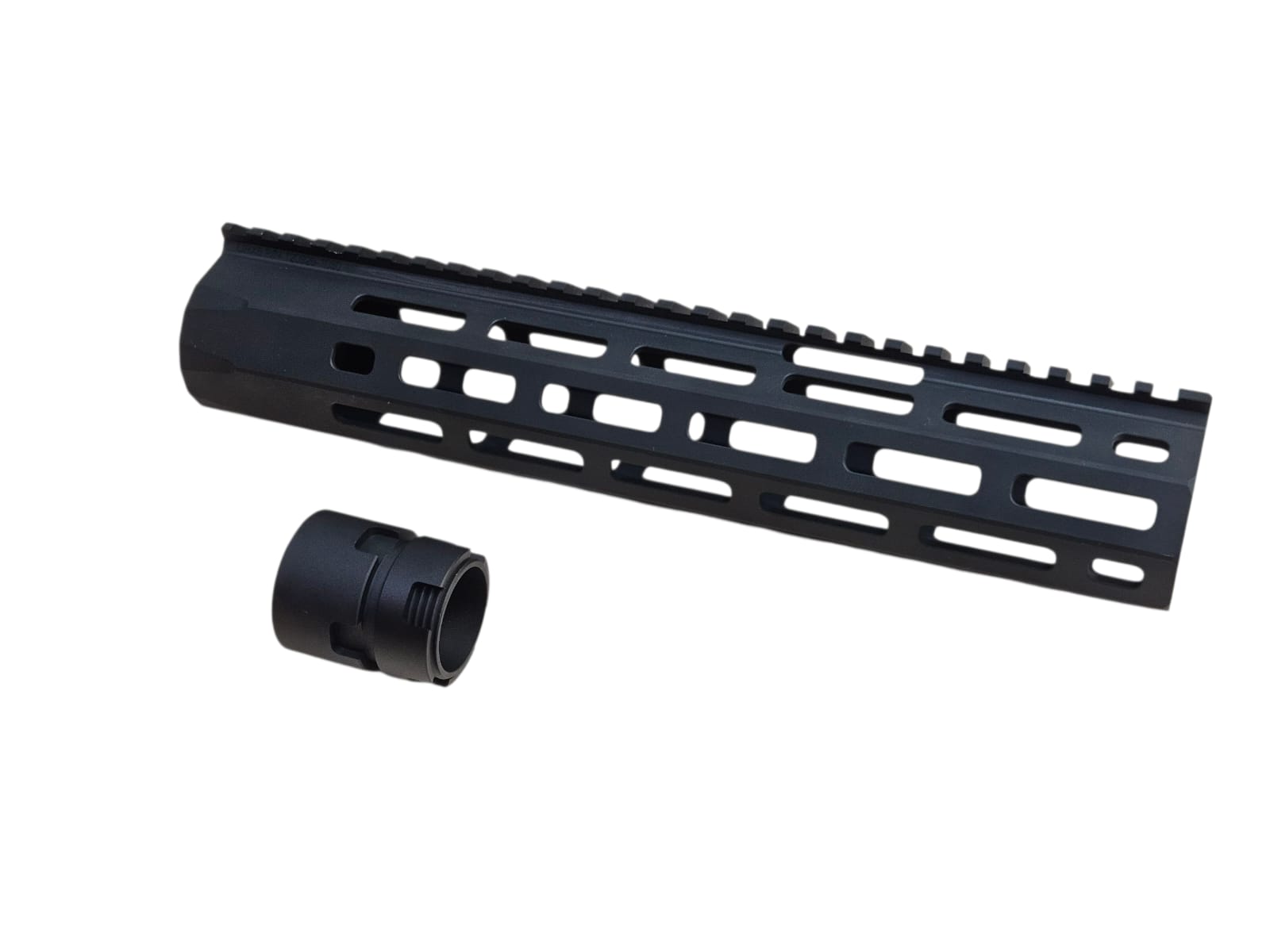 Angry Gun URX 6 M-Lok Rail for AEG / MWS / NGRS / GBB / PTW Airsoft Rifle - (10.5 inch, BK) - Image 2