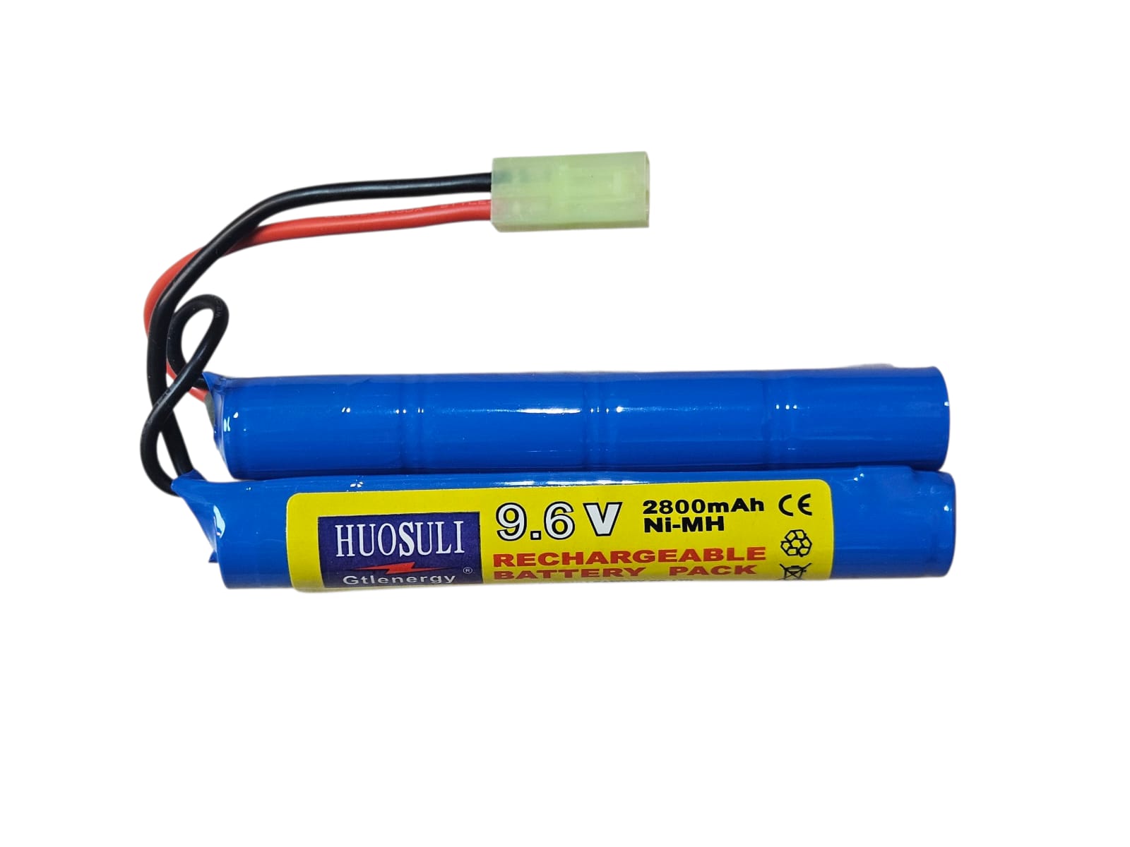 9.6V 114MMX114MM Split Airsoft Battery BL