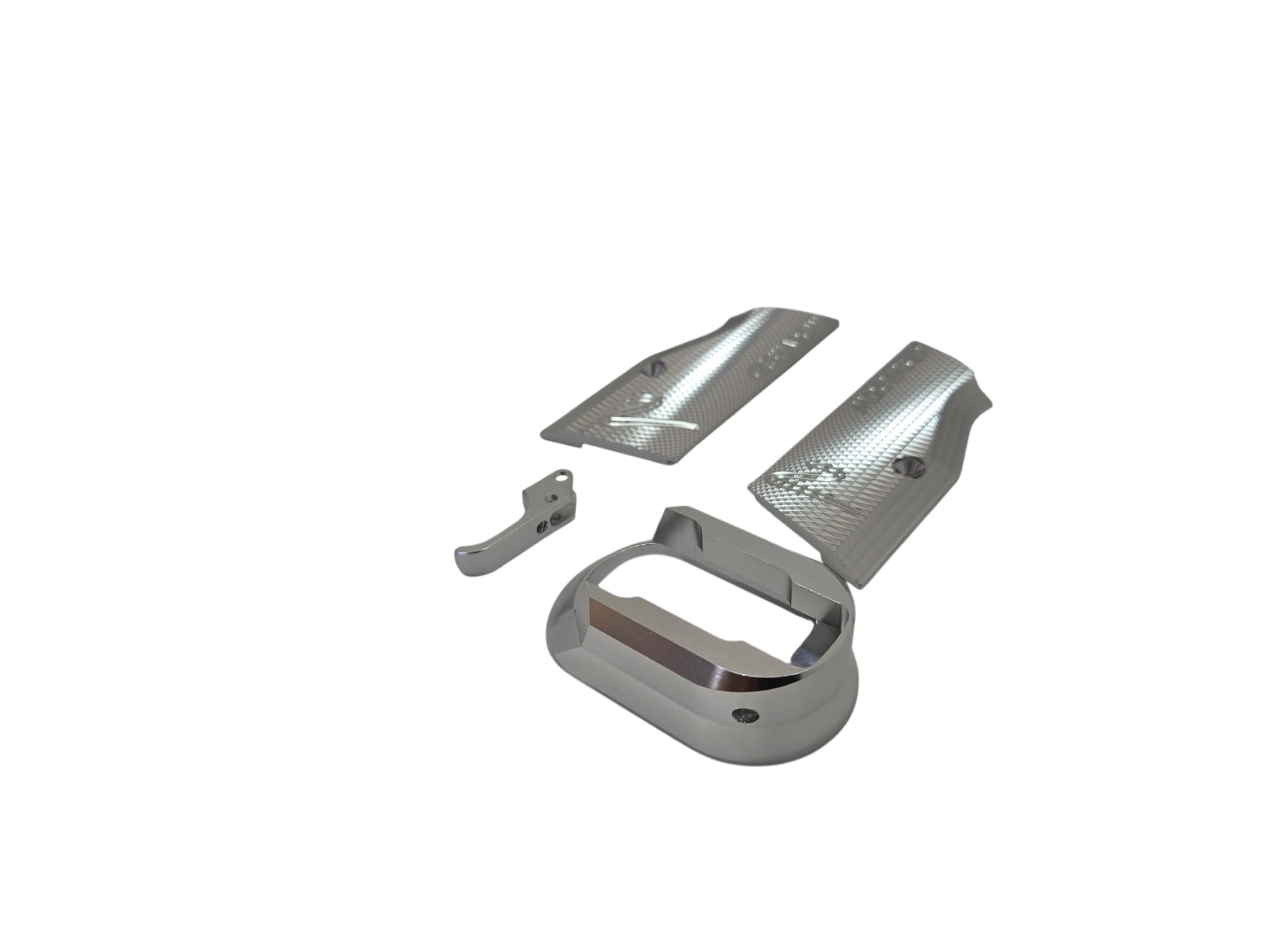 CL Project 7075 Aircraft Aluminum CNC Grip With Mag Well With Trigger Set For KJ Shadow 2 GBB SV