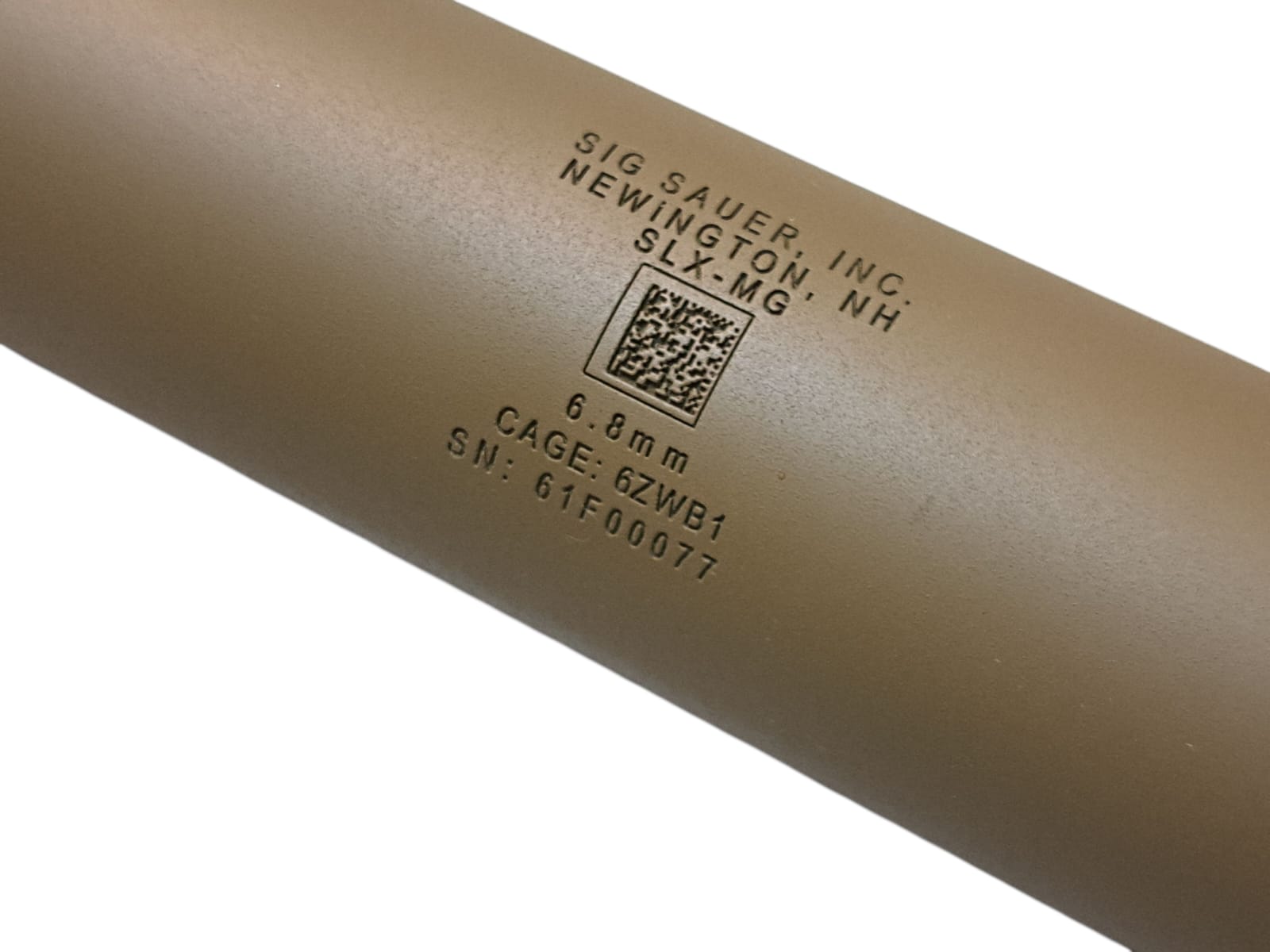 TASK FORCE SLX MG 6.8 Style QD Dummy Suppressor + Muzzle Brake (FDE) - Image 4