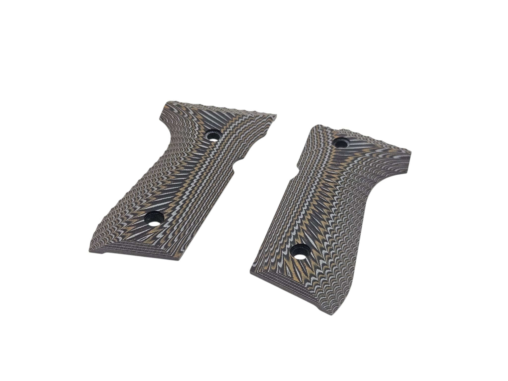 SRC SR92 G10 Curved Grips (Radioactive)