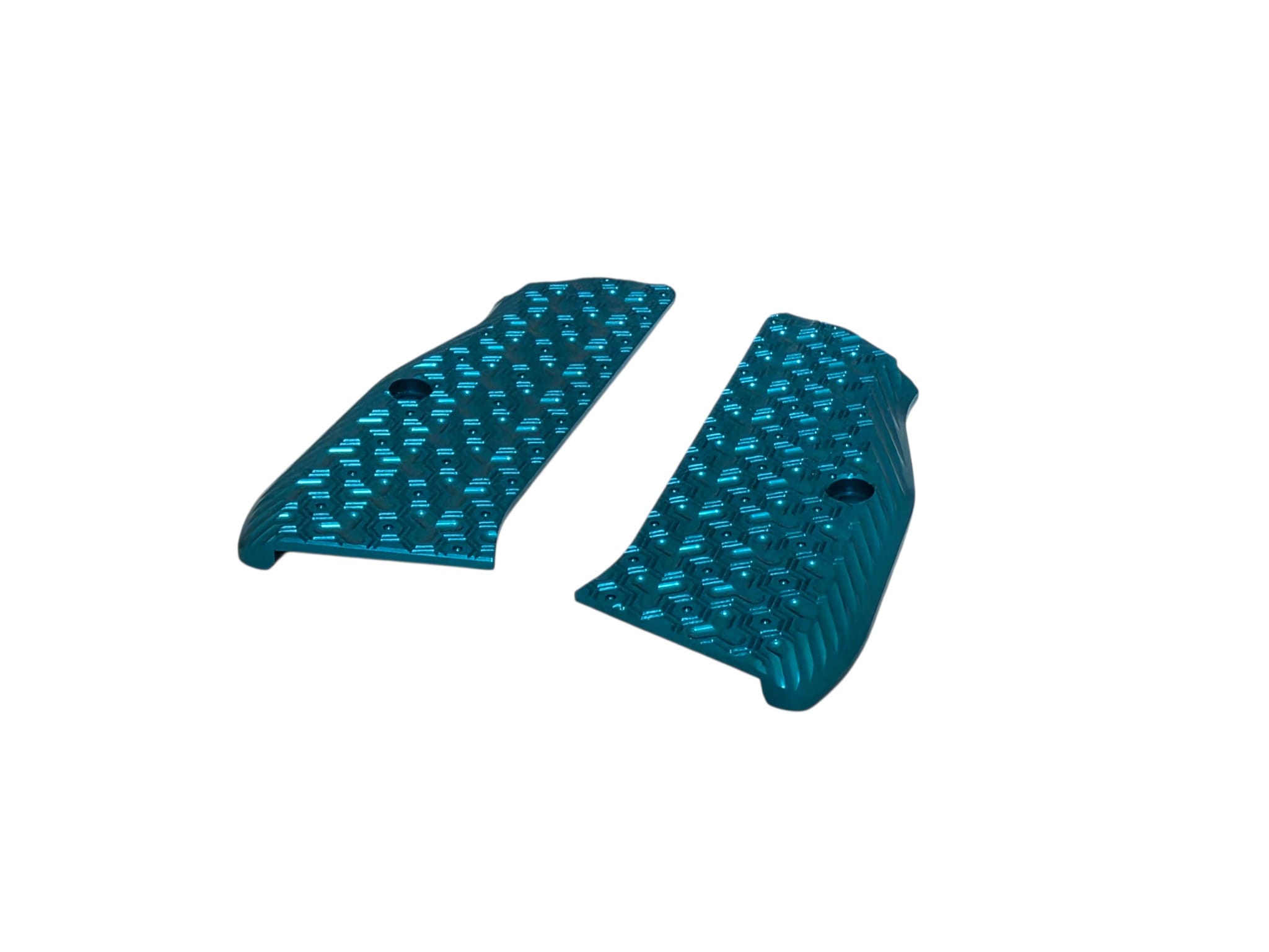 CNC Custom Aluminum Grip Handle Scales for CZ 75 Shadow SP-01 BL