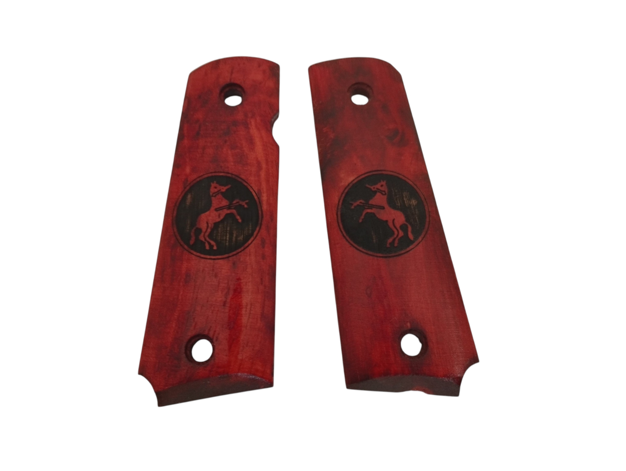 Double Bell Oak Grip for 1911/MEU