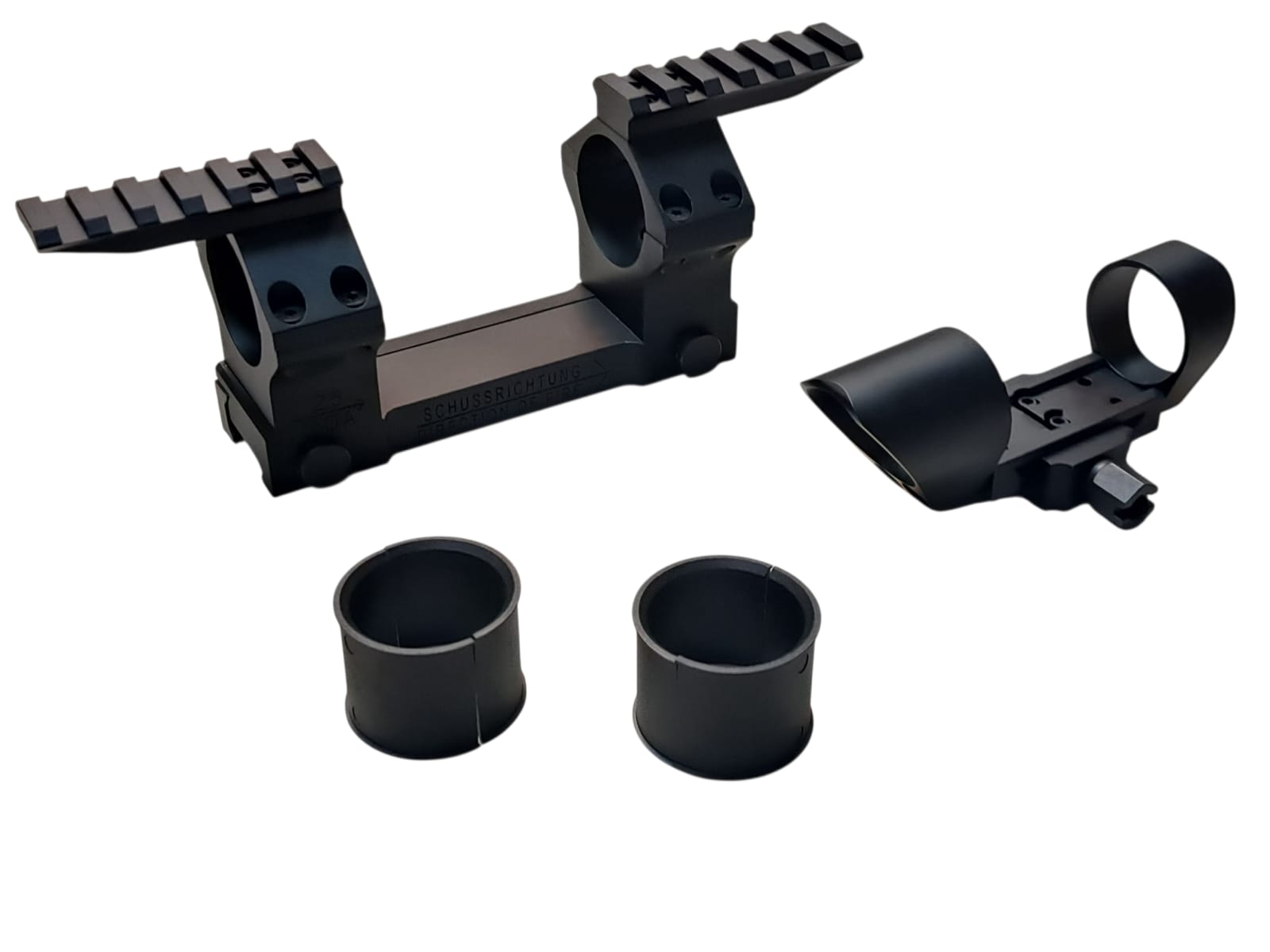 E&C 30mm Scope Mount w/ T1 Sunshade mount for G28 / MR308 ( EC-MP424 ) BK