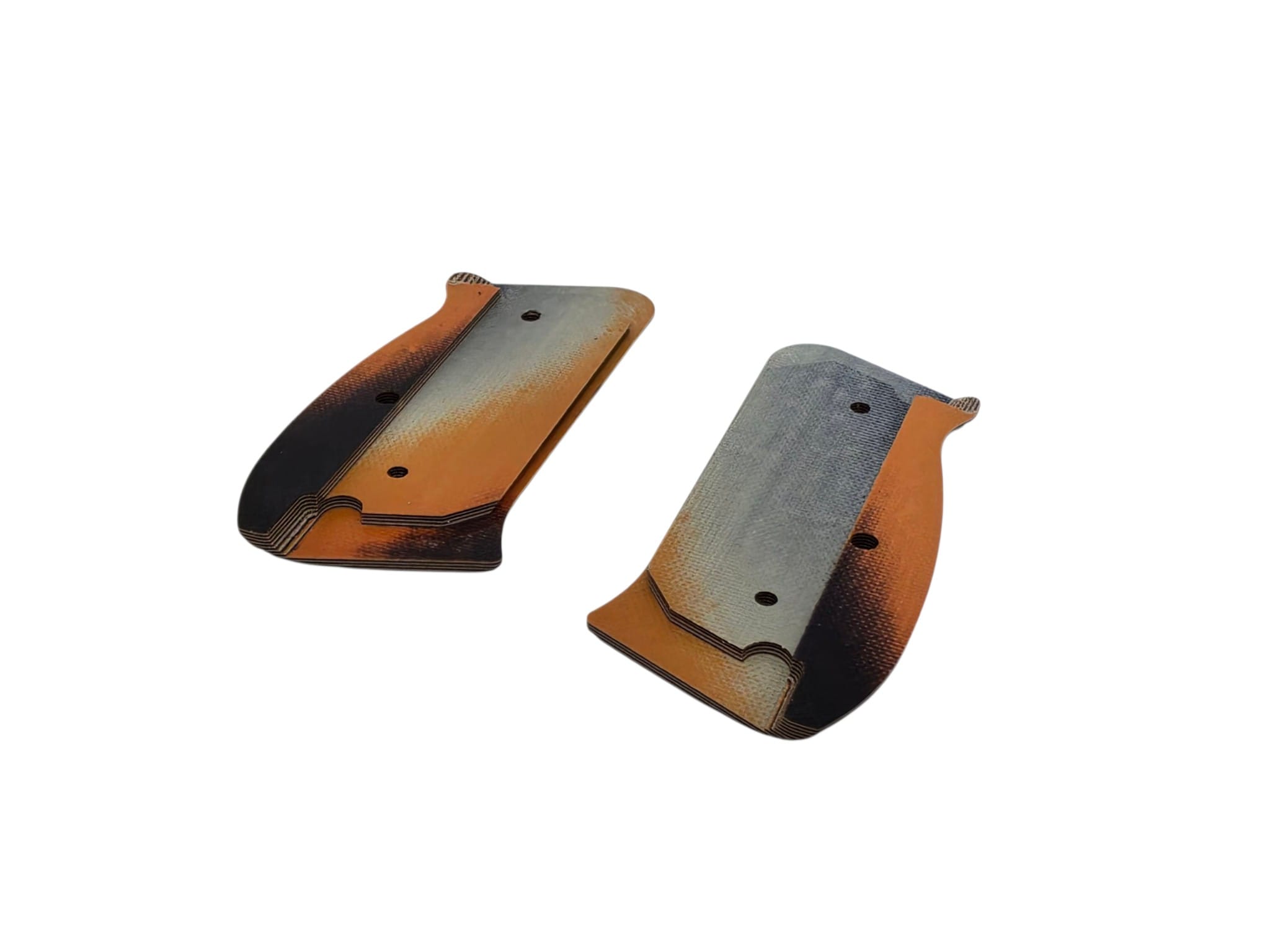 Guuun CZ 75 Grips Full Size G10 CZ75 SP-01 Grip OPS Matrix Light Texture Wood/OG - Image 3