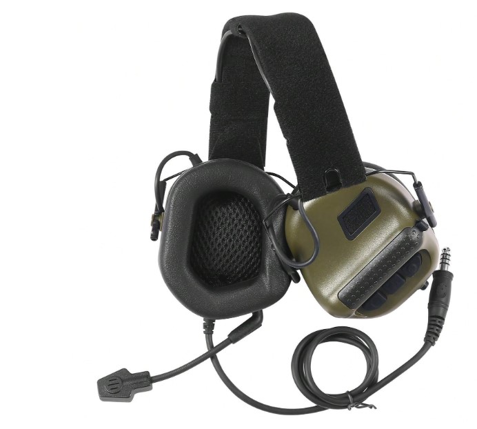 ARM NEXT F10 Tactical Headset Sound Pickup Anti Noise Green - Image 2