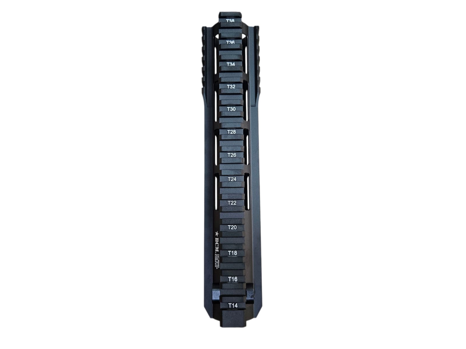 Angry Gun BC* Raider M-Lok Rail for GBB / AEG / PTW - (10 inch, Bk) - Image 4