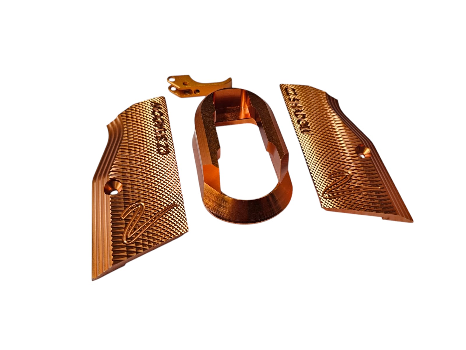 CL Project 7075 Aircraft Aluminum CNC Grip With Mag Well With Trigger Set For KJ Shadow 2 GBB OG - Image 2