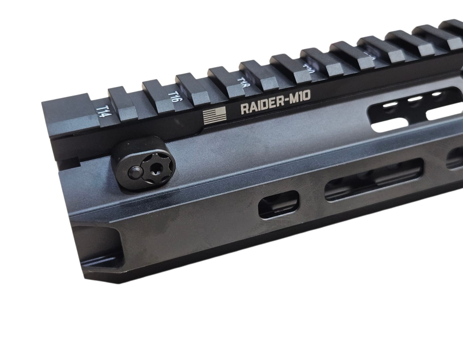 Angry Gun BC* Raider M-Lok Rail for GBB / AEG / PTW - (10 inch, Bk) - Image 7