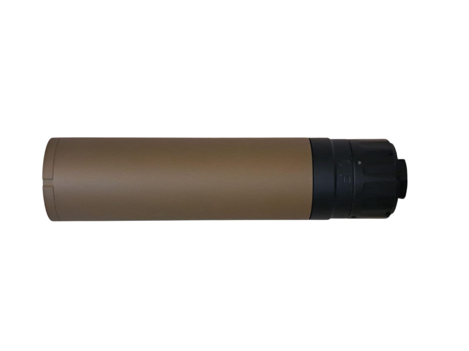TASK FORCE SLX MG 6.8 Style QD Dummy Suppressor + Muzzle Brake (FDE) - Image 2