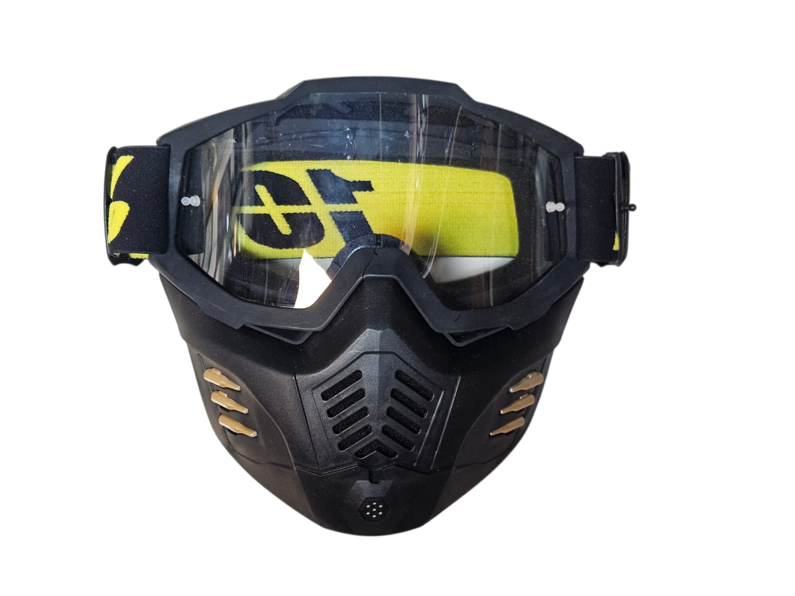 ETS Flip Up Face Visor Lens Motorcycle Mask Goggles YL