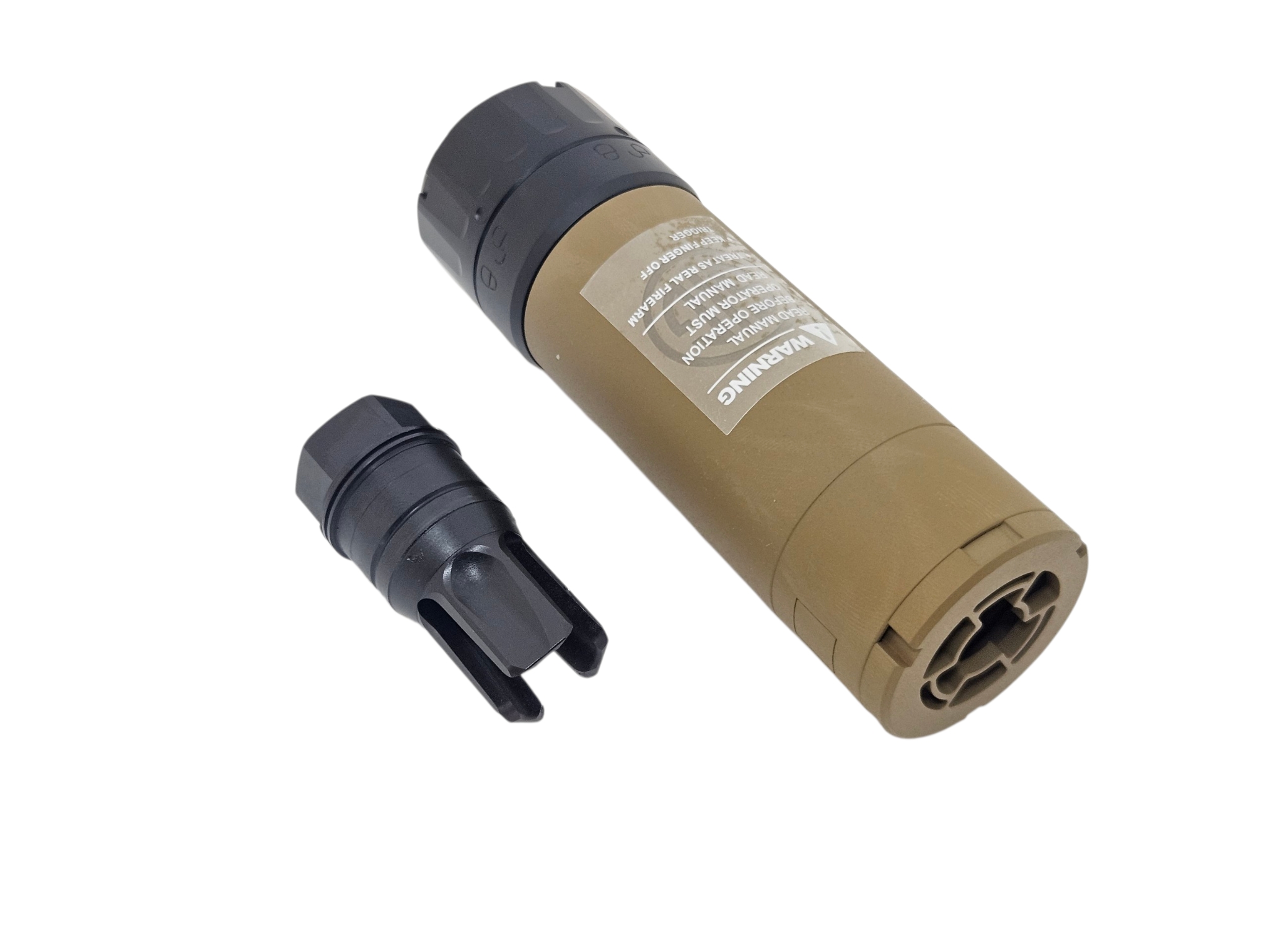 Task Force SLX556C QD Dummy Suppressor w/Flash Hider FDE - Image 2