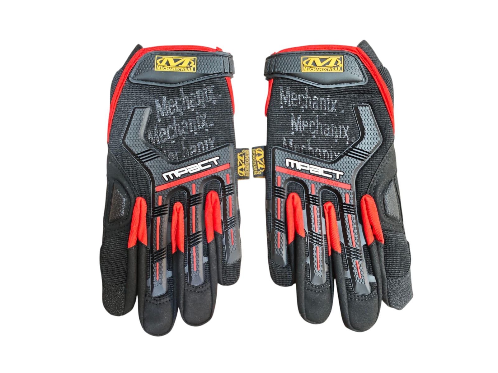 M Style Mpact Gloves Red M