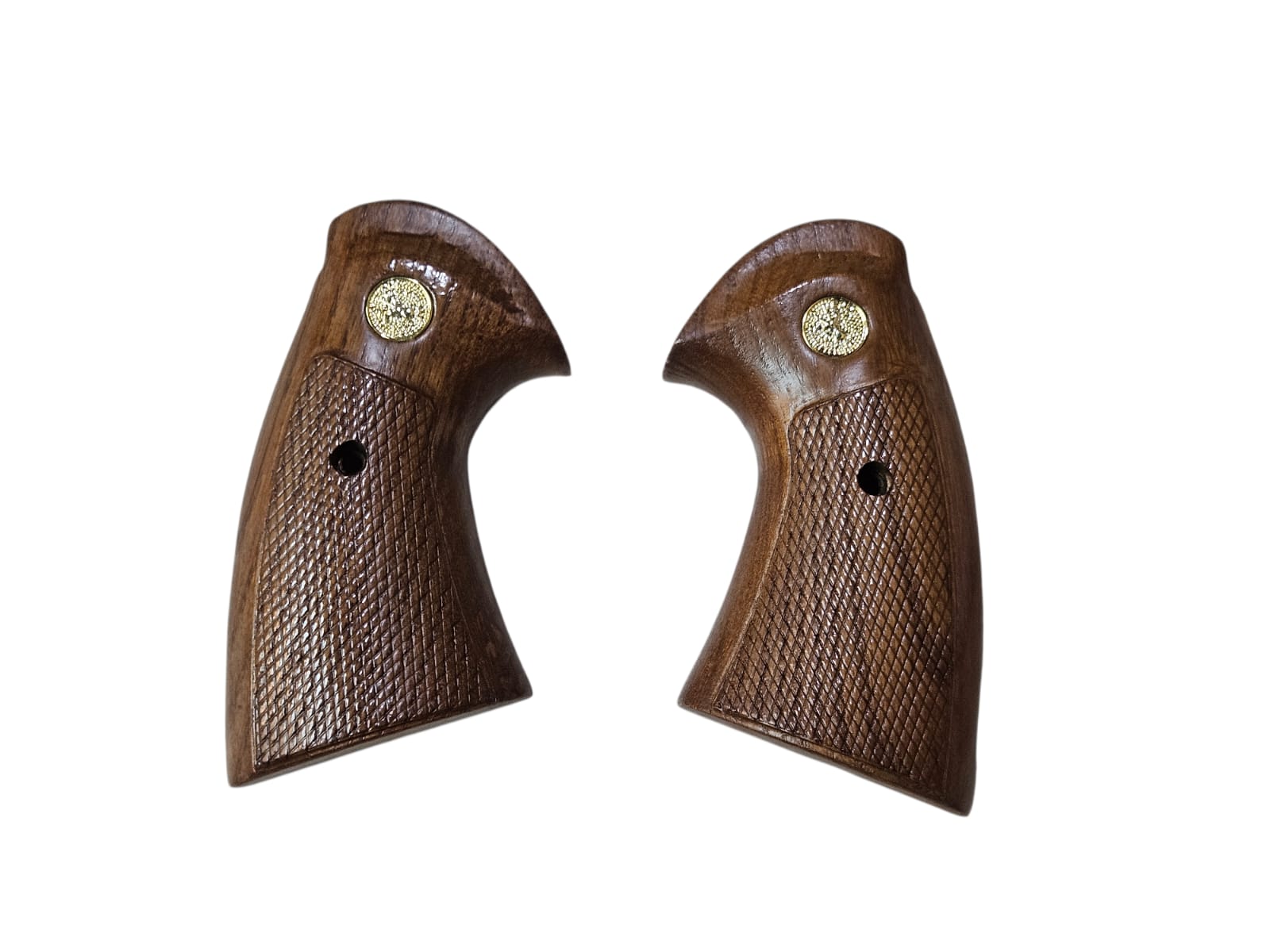 King Arms Real Wood Grip For King Arms COLT .357 Python 147 2.5CM