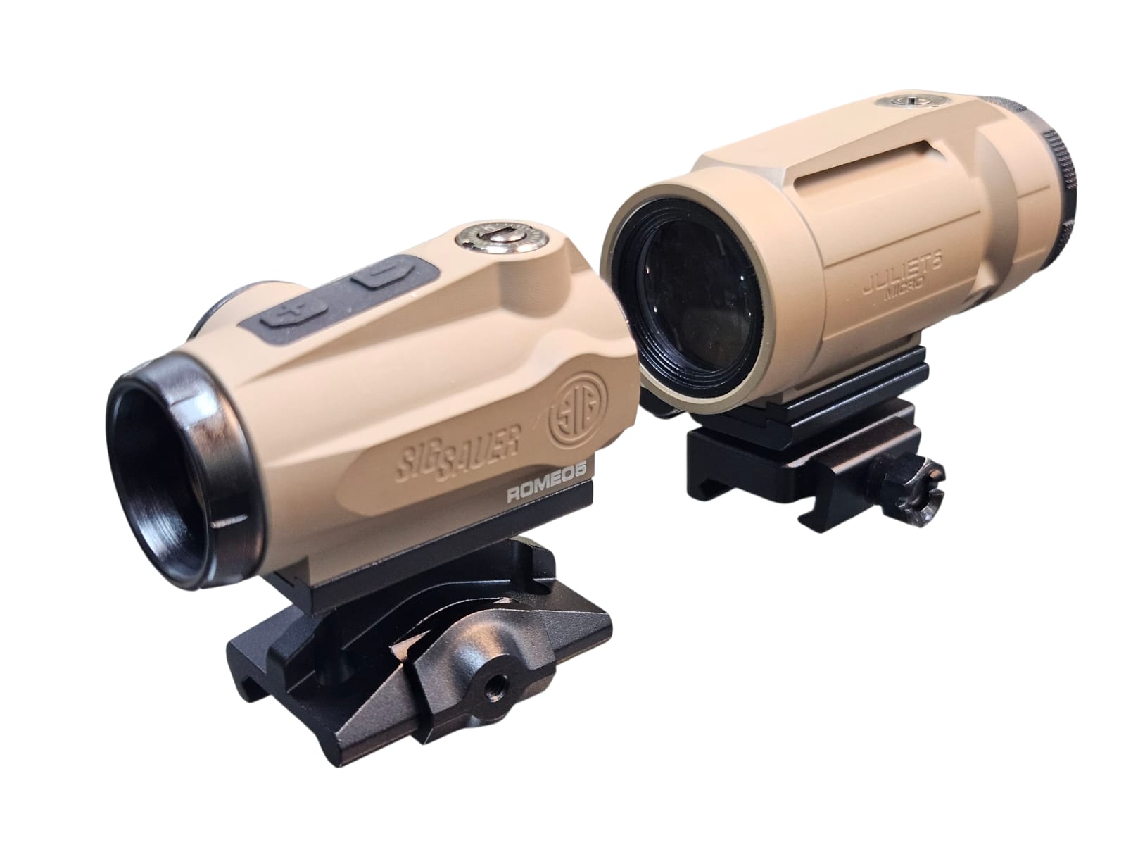 ROMEO5XDR 1x20 mm Red Dot Sight With Juliet 5X Combo Tan